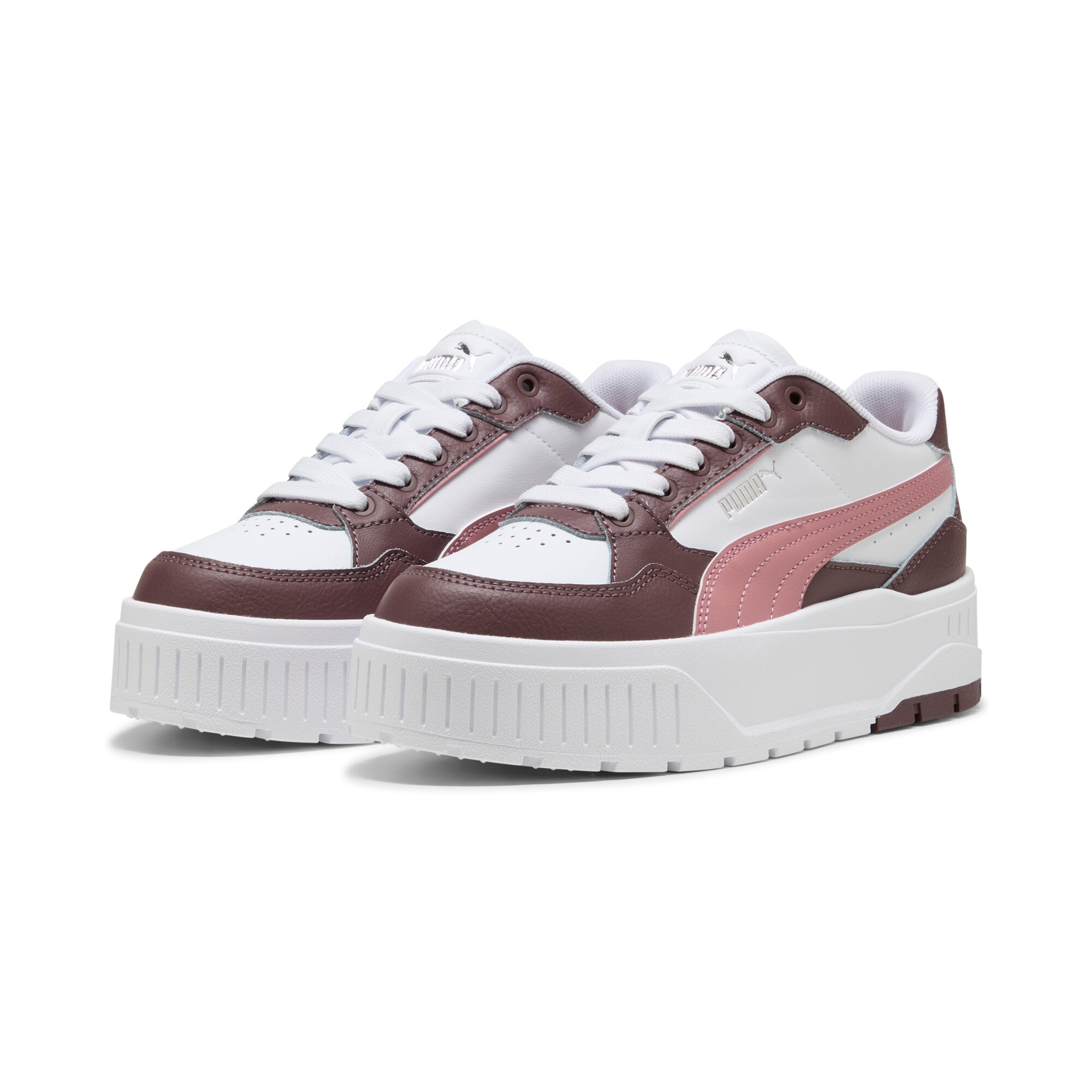Image of PUMA Sneaker "KARMEN II IDOL" für sportliche Anlässe, mit SoftFoam+ Einlegesohle, aus Leder