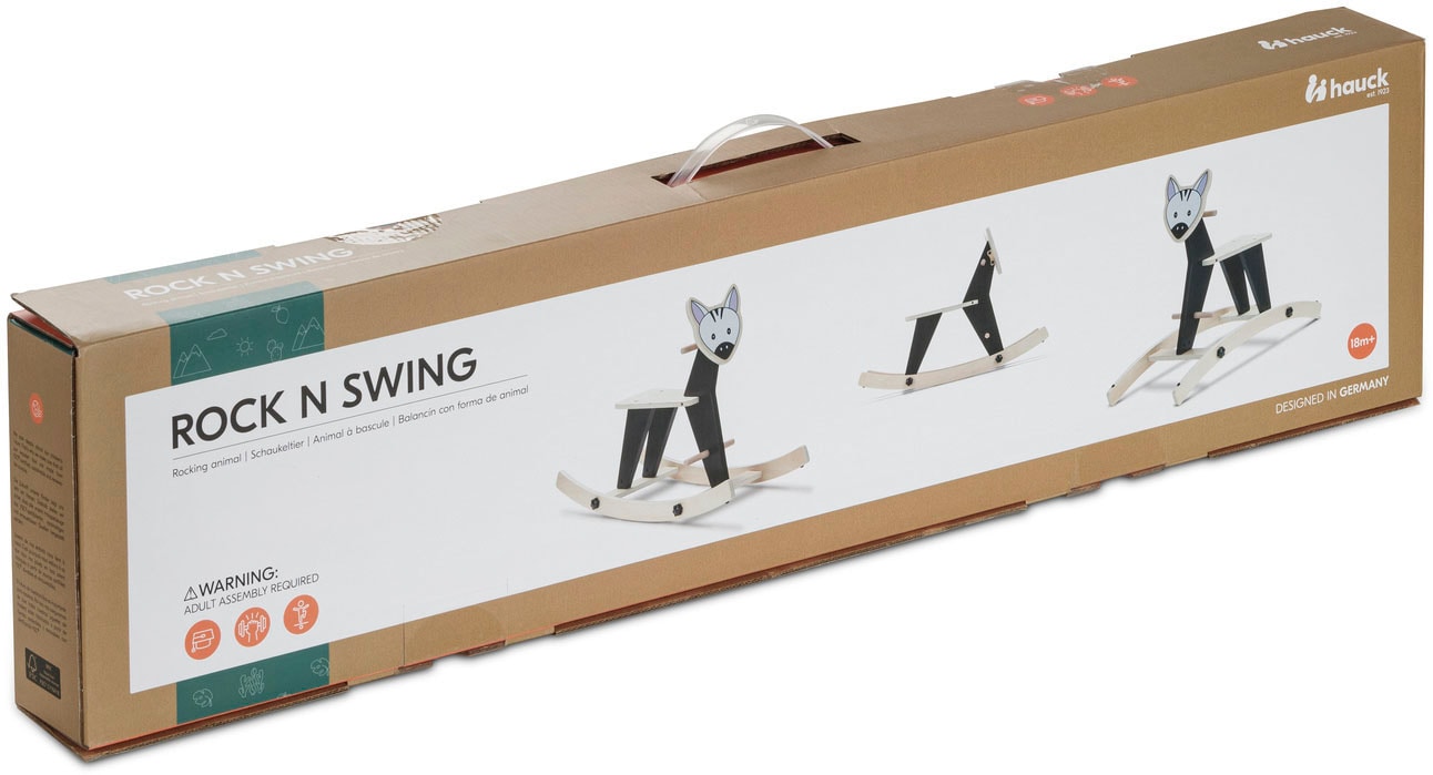 Hauck Schaukeltier »Rock N Swing Zebra« FSC® - schützt Wald