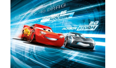 Komar Fototapete »Cars3 Simulation«, bedruckt-Comic, ausgezeichnet lichtbeständig kaufen