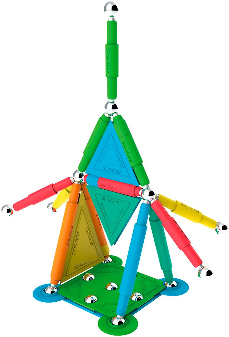 Happy People Magnetspielbausteine »Supermag Color Stix« Made in Europe