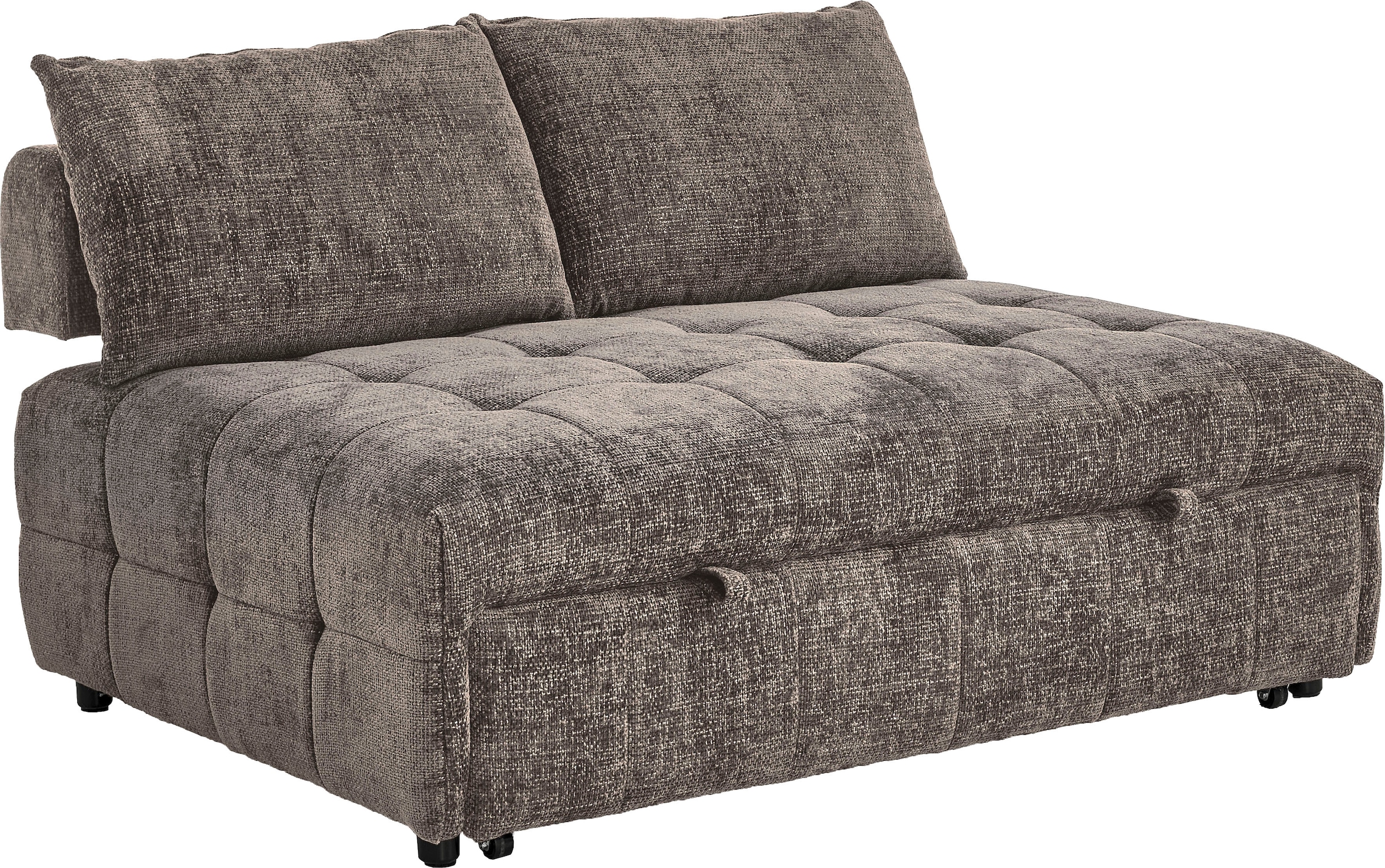 ATLANTIC home collection Canapé-lit 2-Sitzer Schlafsofa mit Sitztiefenverstellung (2x)