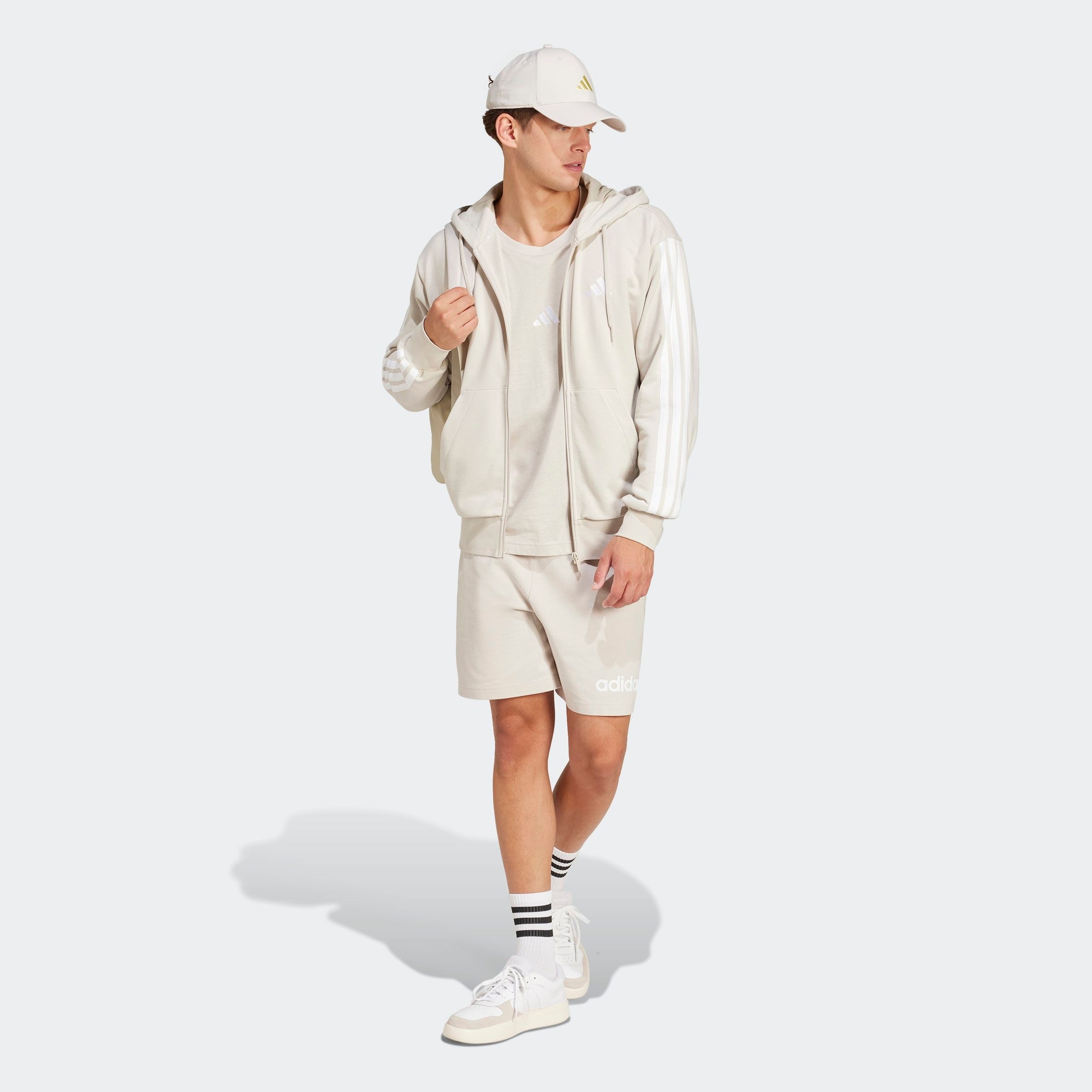 adidas Sportswear Short »ESSENTIALS LINEAR SINGLE JERSEY«