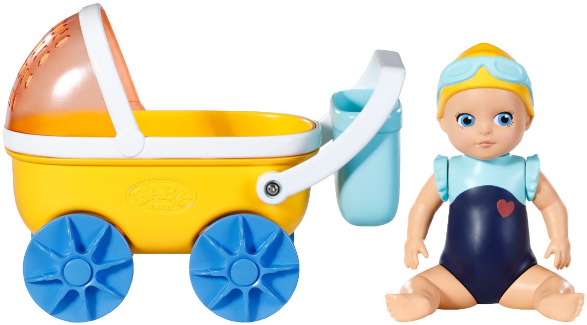 Image of Baby Born Badespielzeug "Splish Splash Kinderwagen mit Emma"