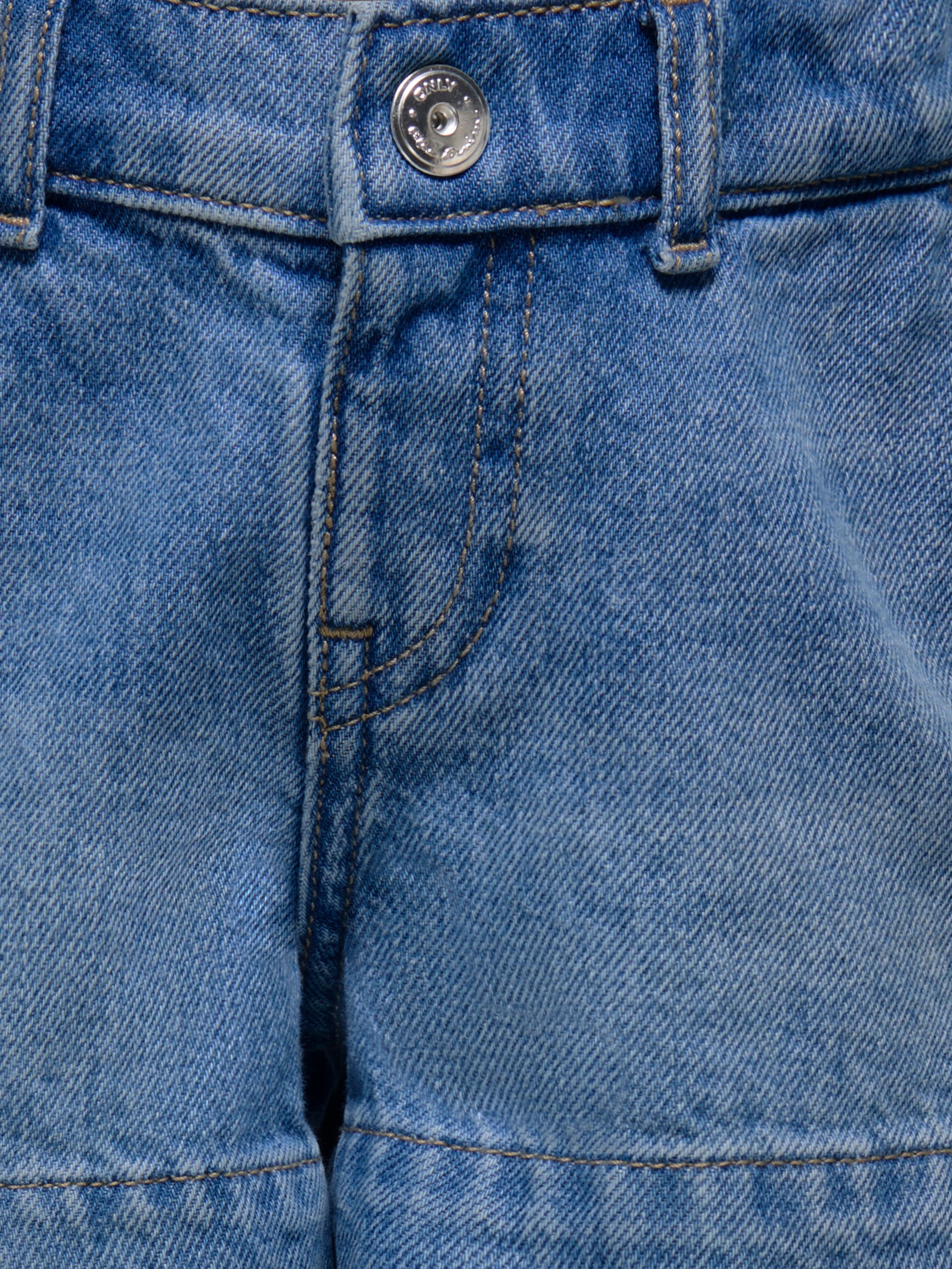 KIDS ONLY Short en jean »KOGCOMET HEART WIDE SHORTS DNM DIA3020« mit tollen Herz-Stickereien