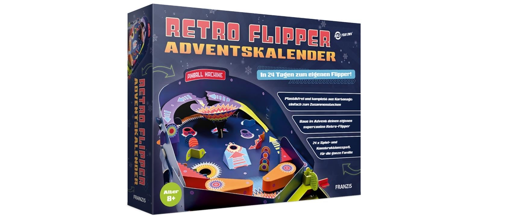 Experimentierkasten »Retro-Flipper Deutsch, Englisch«