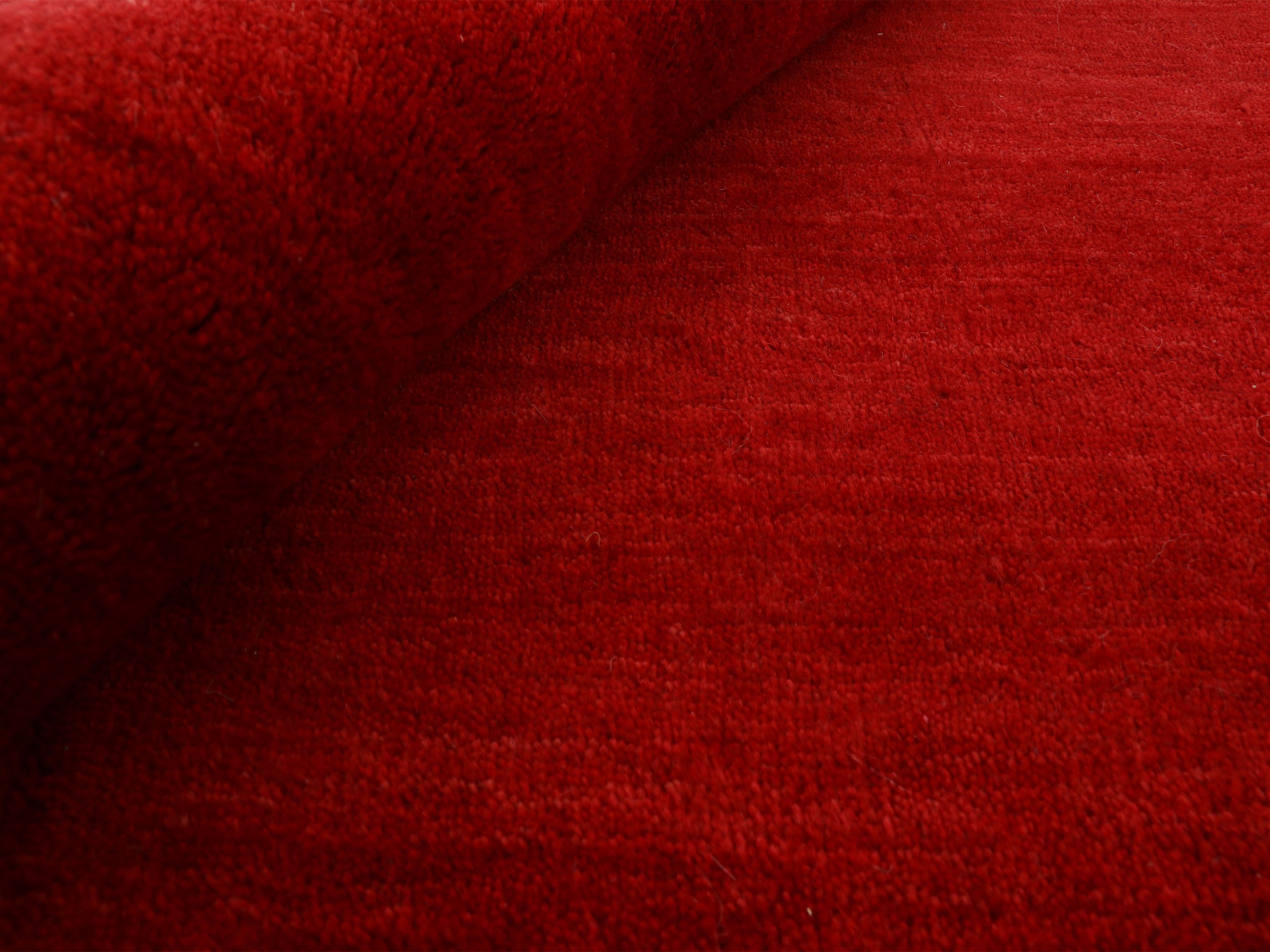 carpetfine Tapis en laine »Gabbeh-Uni« Carré 15 mm Höhe reine Wolle, handgewebt, Gabbeh Loom Tiermotiv, Sonderform Quadrat