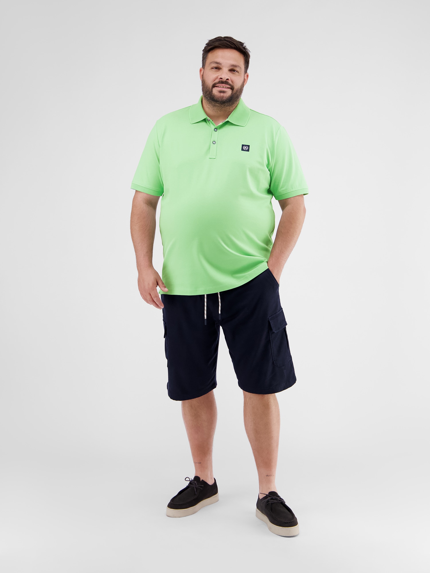 LERROS Polo »Poloshirt in Übergrössen, bequem und sportiv«