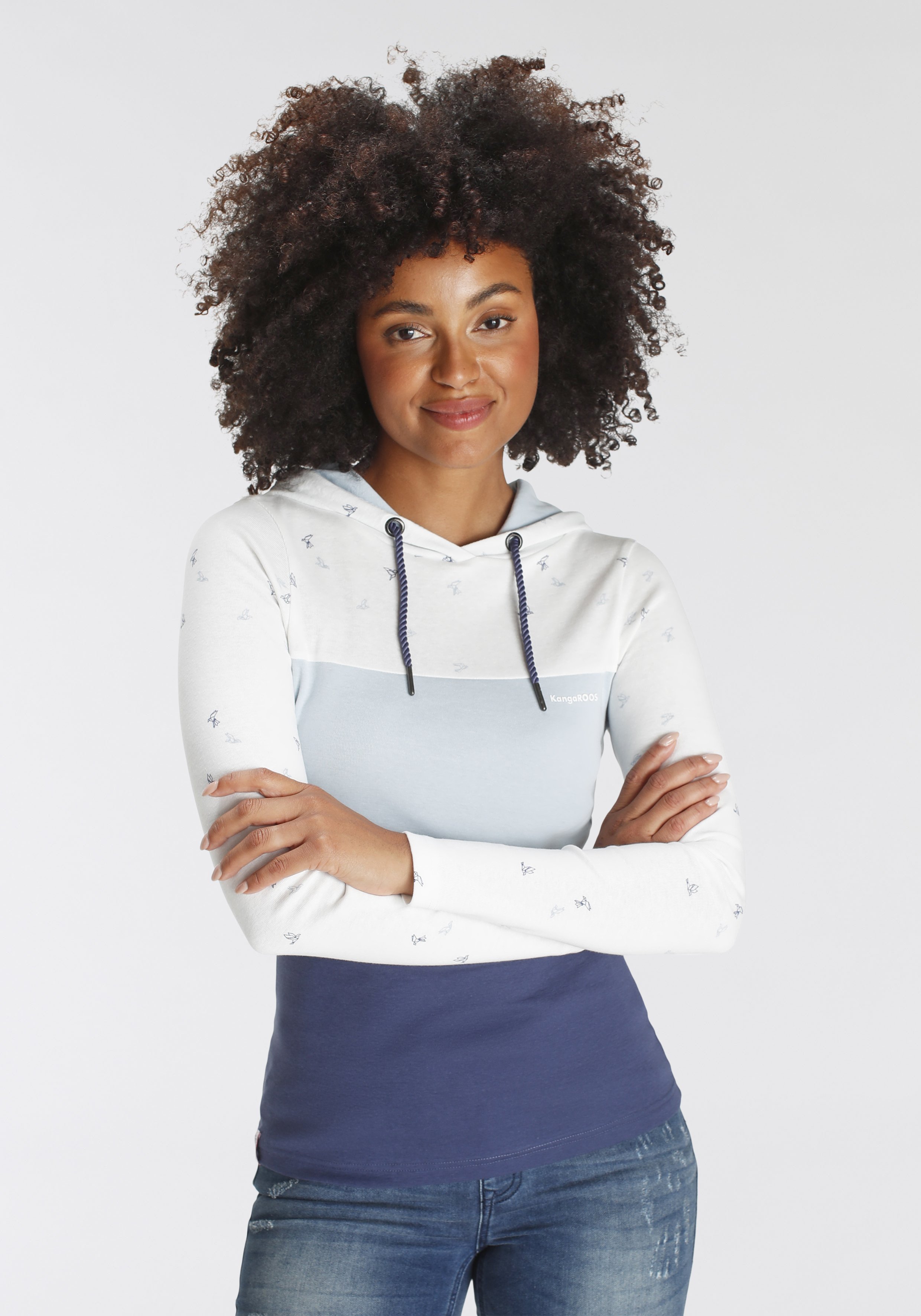 Kapuzenshirt, im trendigen Colorblocking-Design - NEUE KOLLEKTION