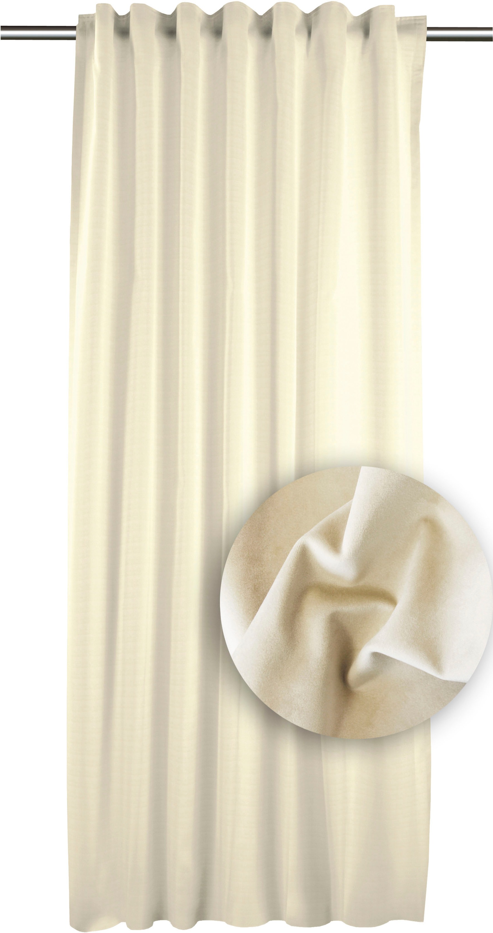 Image of APELT Vorhang »Castello«, (1 St.), Thermo Vorhang, Uni Samt bei Ackermann Versand Schweiz