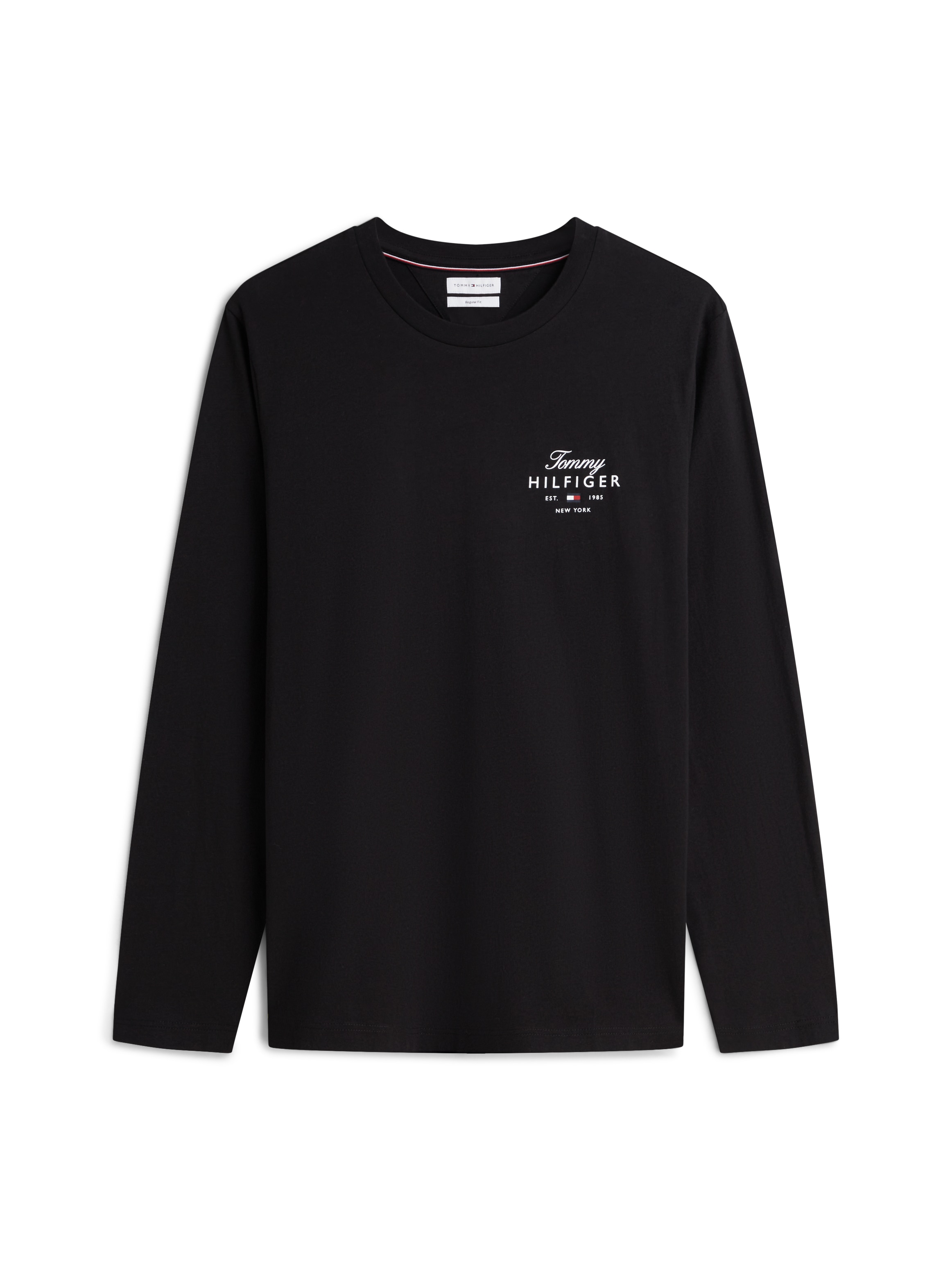 Tommy Hilfiger T-shirt à manches longues »SCRIPT STACK LS REGULAR TEE«