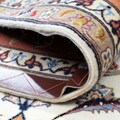 morgenland Orientteppich »Perser - Täbriz - Royal - 298 x 200 cm - beige«, rechteckig, 7 mm Höhe, Wohnzimmer, Handgeknüpft, Einzelstück mit Zertifikat