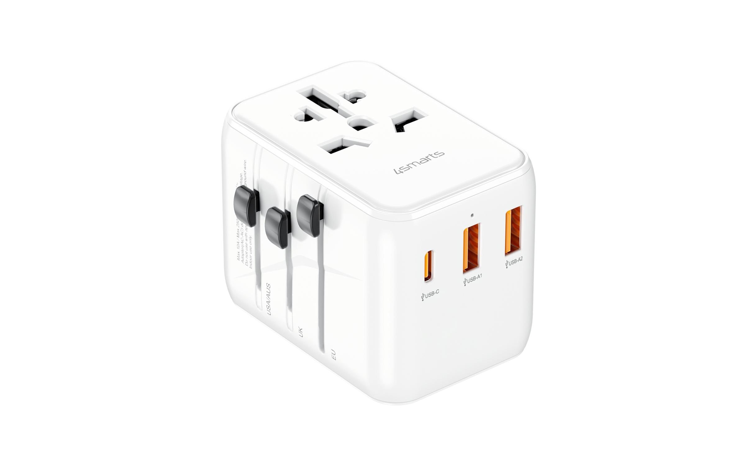 4smarts Reiseadapter »Nomad 20W weiss«