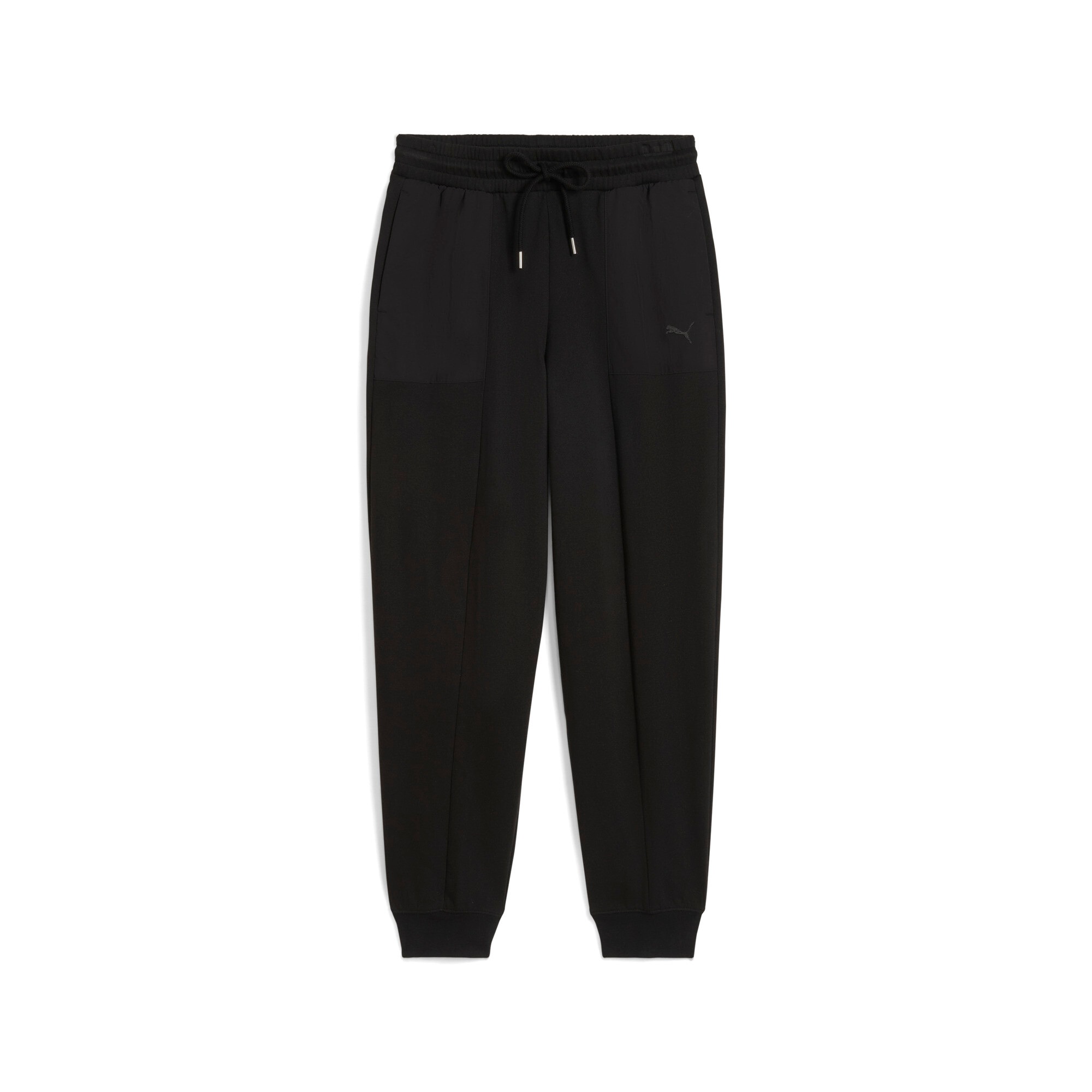Image of PUMA Trainingshose "HER COMFORT HIGH-WAIST SWEATPANTS FL CL" sportlich inspiriertes Design, für vielseitige Aktivitäten