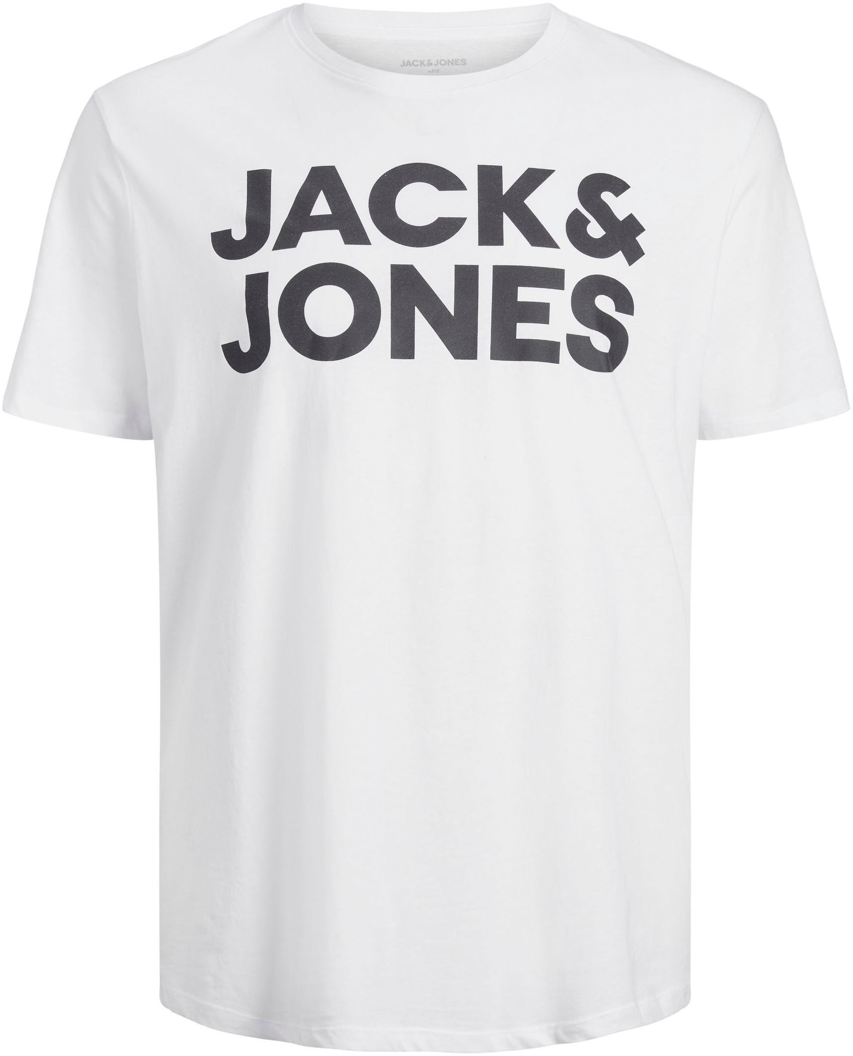 Jack & Jones PlusSize Rundhalsshirt »CORP LOGO TEE«