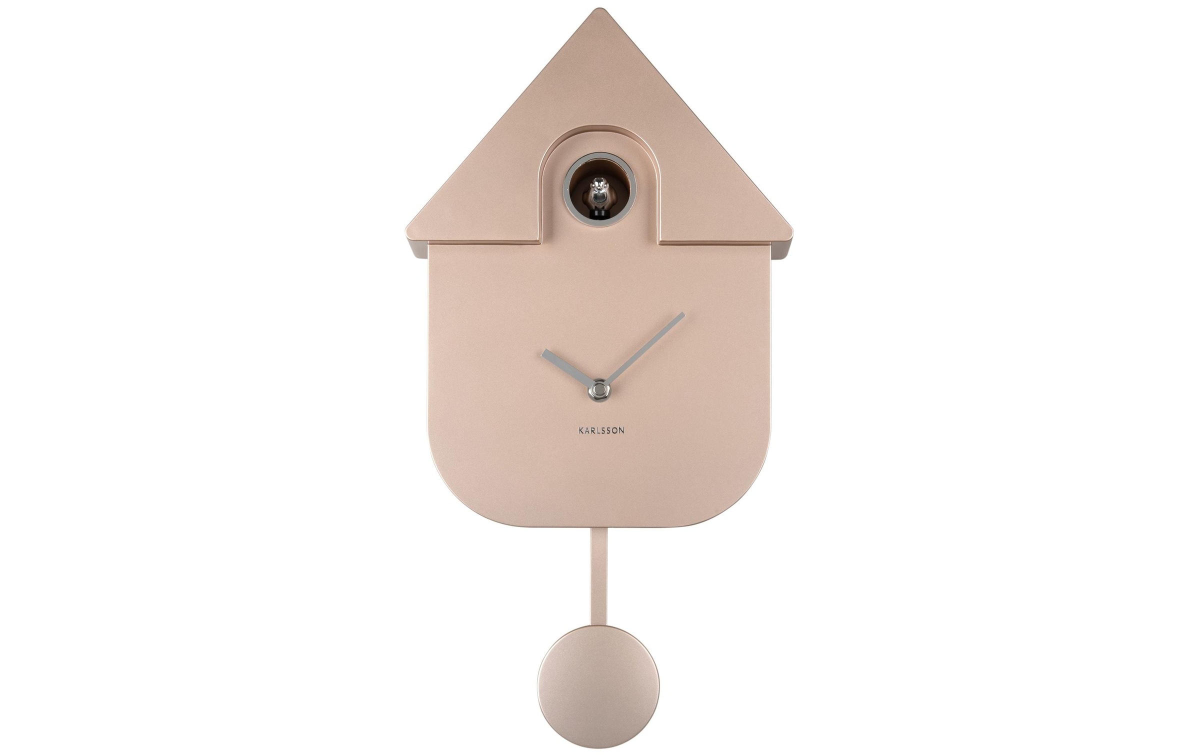 Karlsson Wanduhr »Modern Cuckoo Metallic«