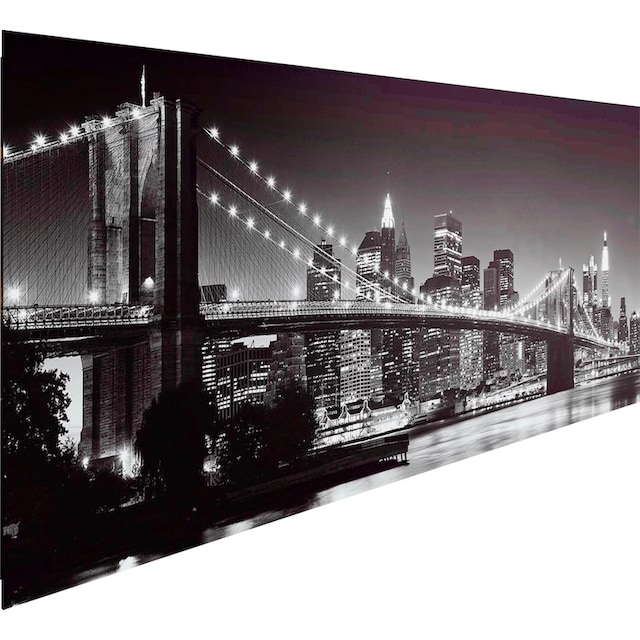 ♕ Reinders! Holzbild »Deco Panel 52x156 New York - brooklyn bridge«  versandkostenfrei auf