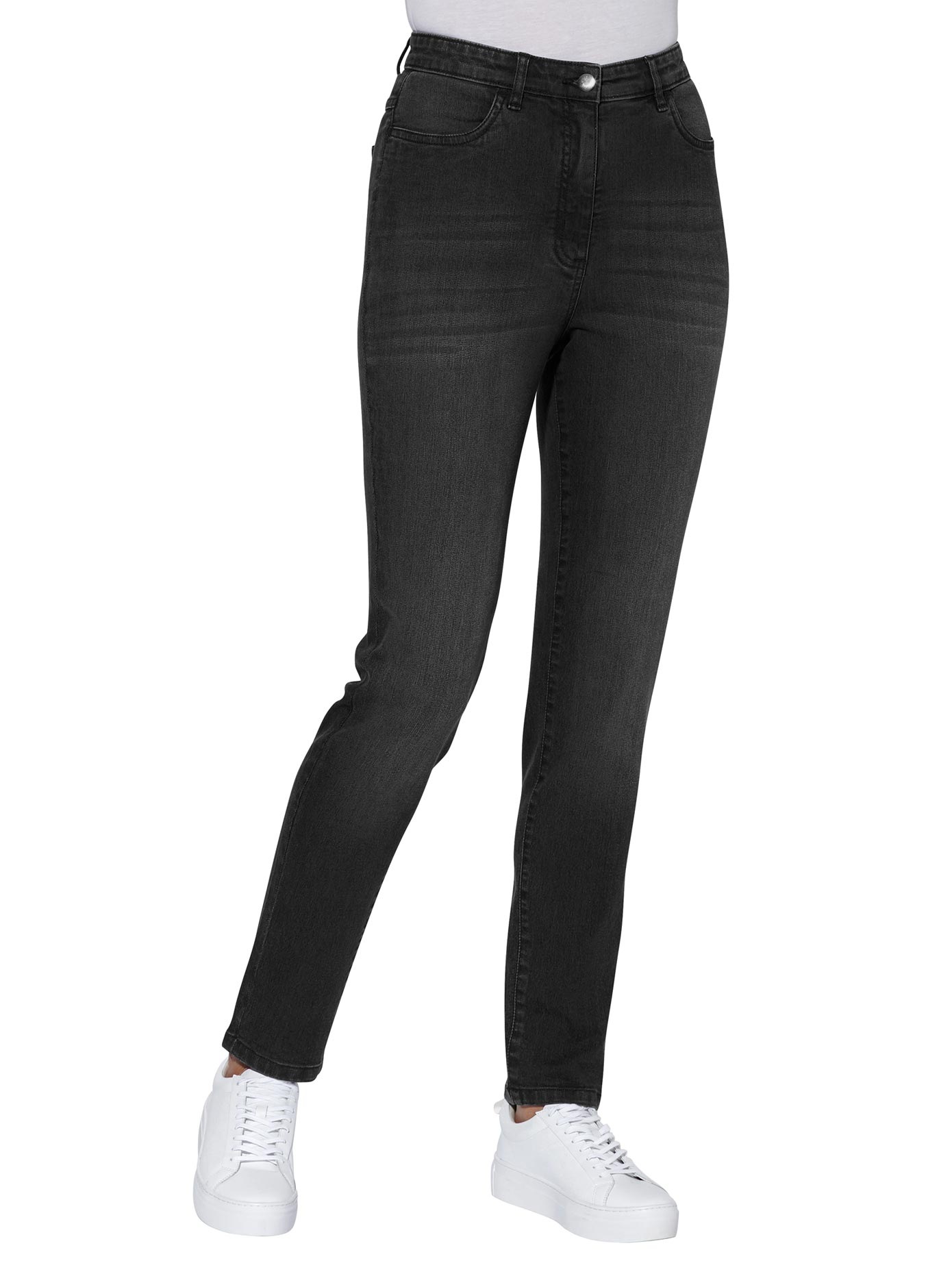 Image of Classic Basics High-waist-Jeans, (1 tlg.) bei Ackermann Versand Schweiz