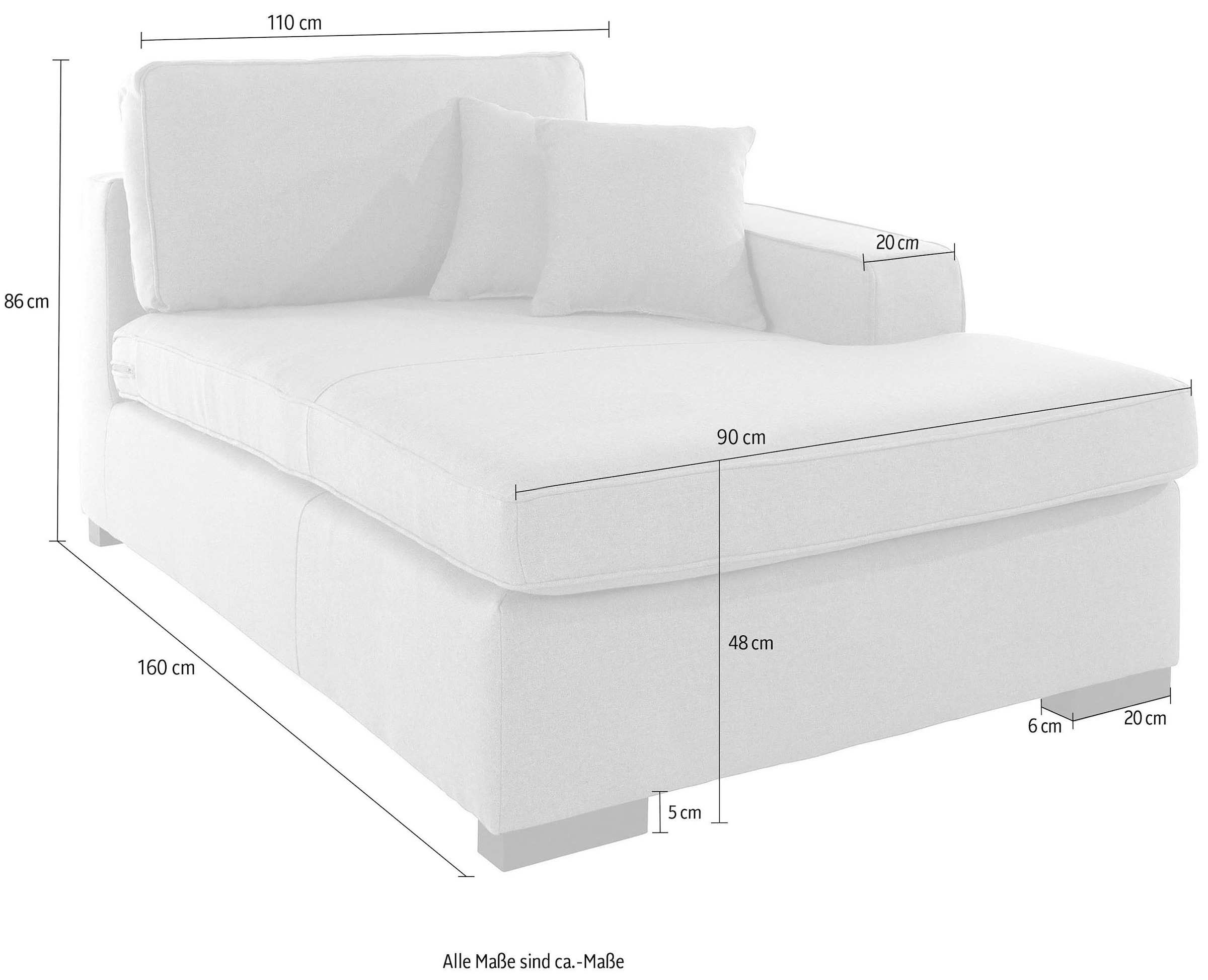 Guido Maria Kretschmer Home&Living Sofaelement »Skara«, Modul zum eigenen Zusammenstellen, in vielen Bezugsqualitäten