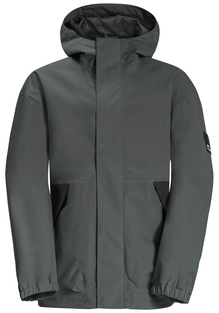 Jack Wolfskin Outdoorjacke »TEEN 2L JACKET Y«, mit Kapuze