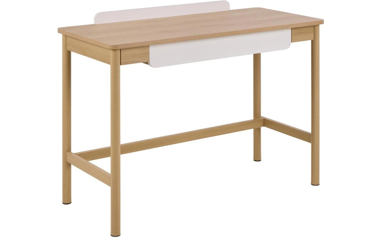 Image of AC Design Schreibtisch "Alpena, Arbeitstisch, Bürotisch, Tisch" Breite 120 cm, skandinavischer Stil, Holzoptik, beige, Schublade, FSC™