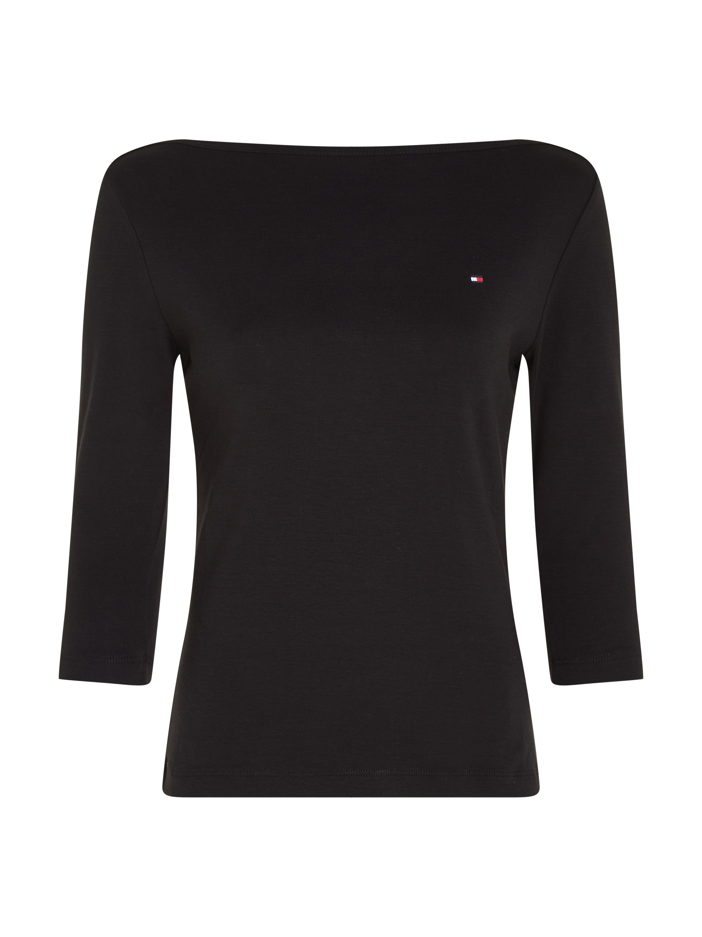 Tommy Hilfiger 3/4-Arm-Shirt »NEW CODY SLIM BOAT-NK 3/4SLV«, mit Logostickerei
