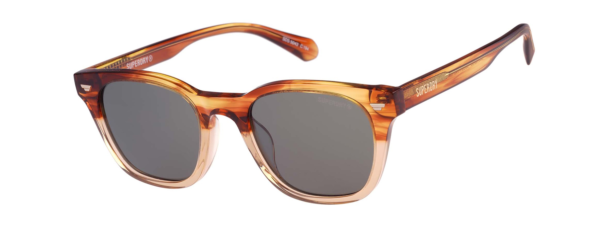 Image of Superdry Sonnenbrille "Modell 996100" Form Karree/Eckig, Logoschriftzug auf Bügel, Kunststofffassung