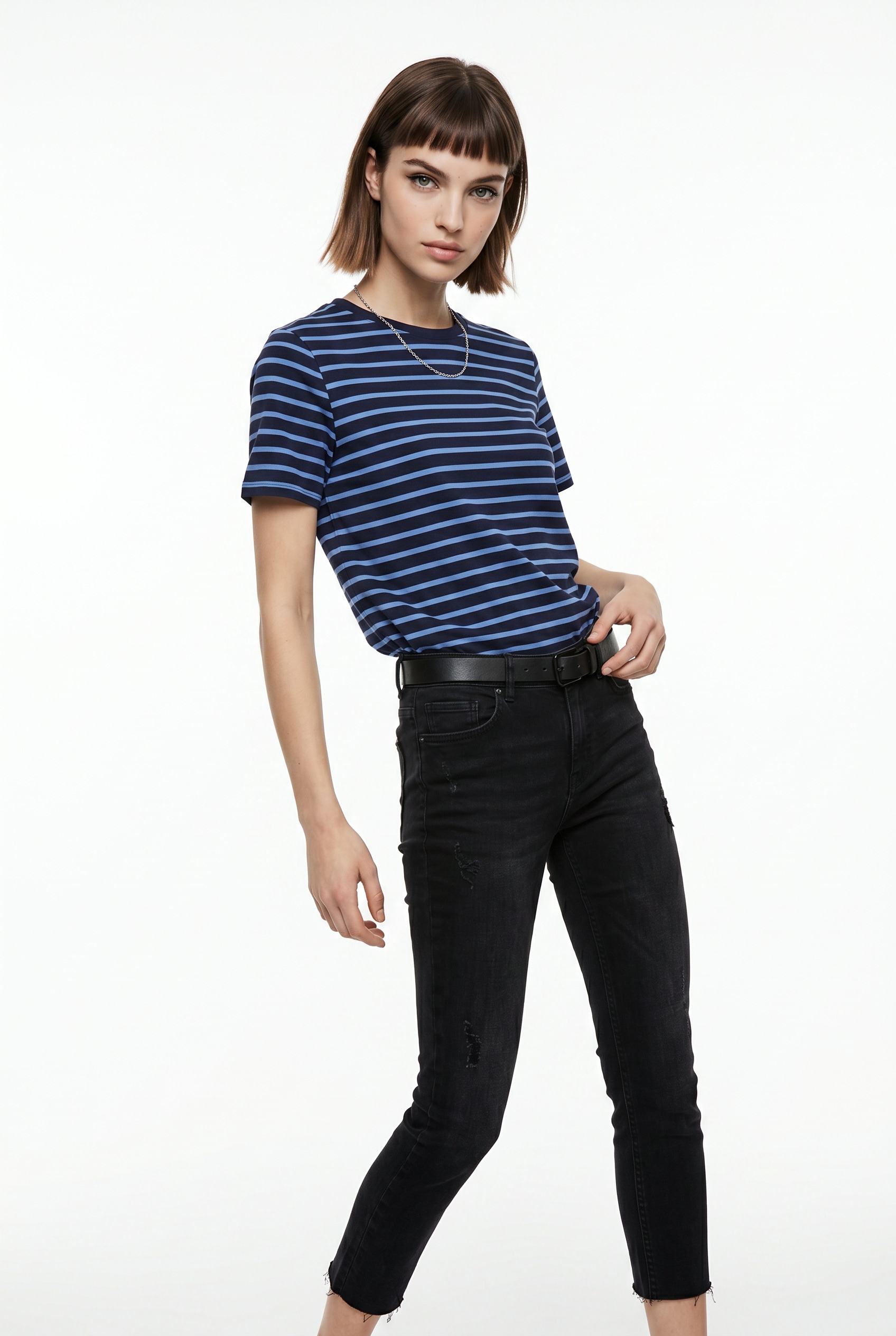 ONLY CARMAKOMA Rundhalsshirt »CARBLOOM LIFE S/S TOP JRS«
