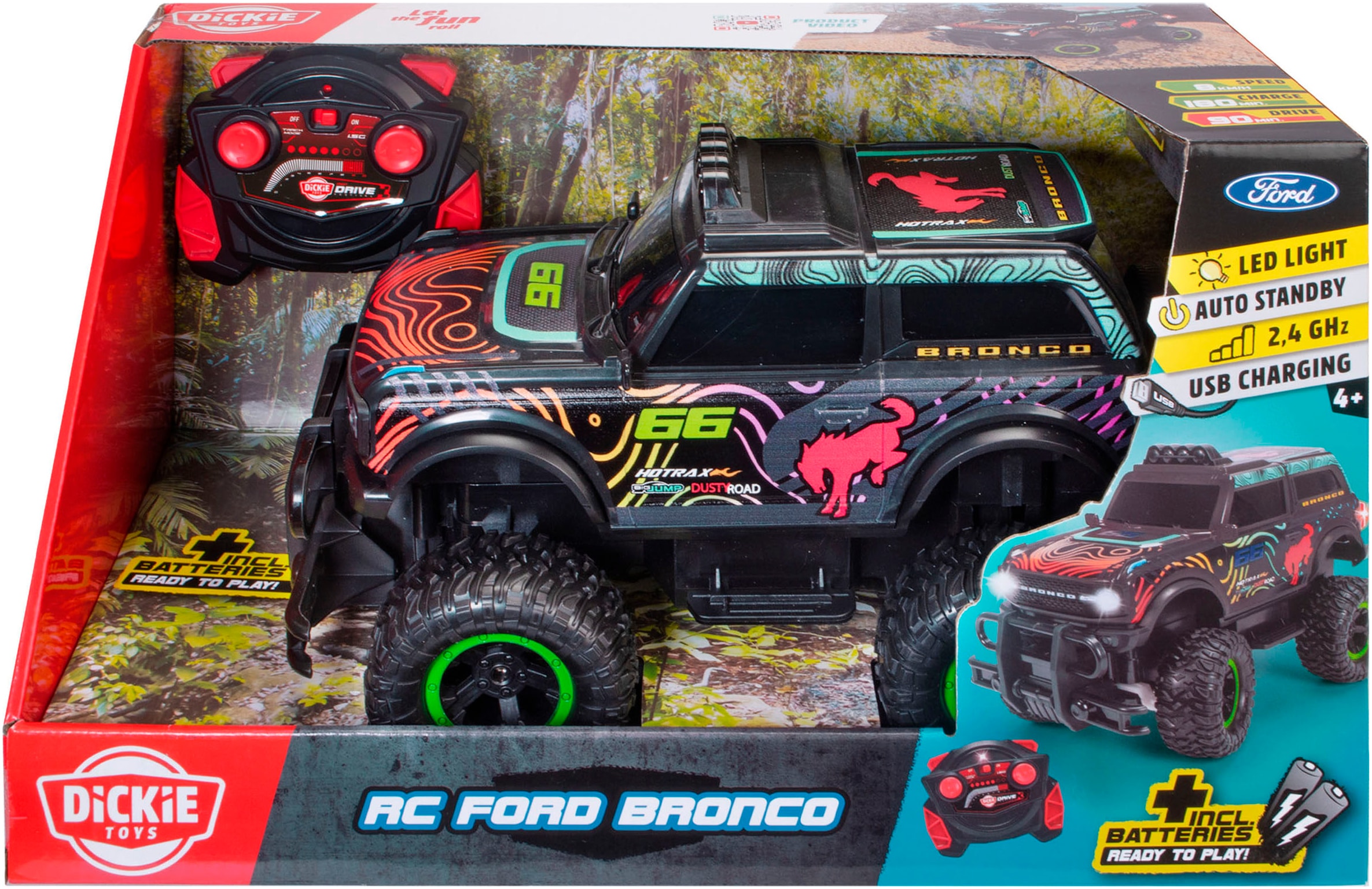 Dickie Toys Voiture RC »RC Ford Bronco,RTR«