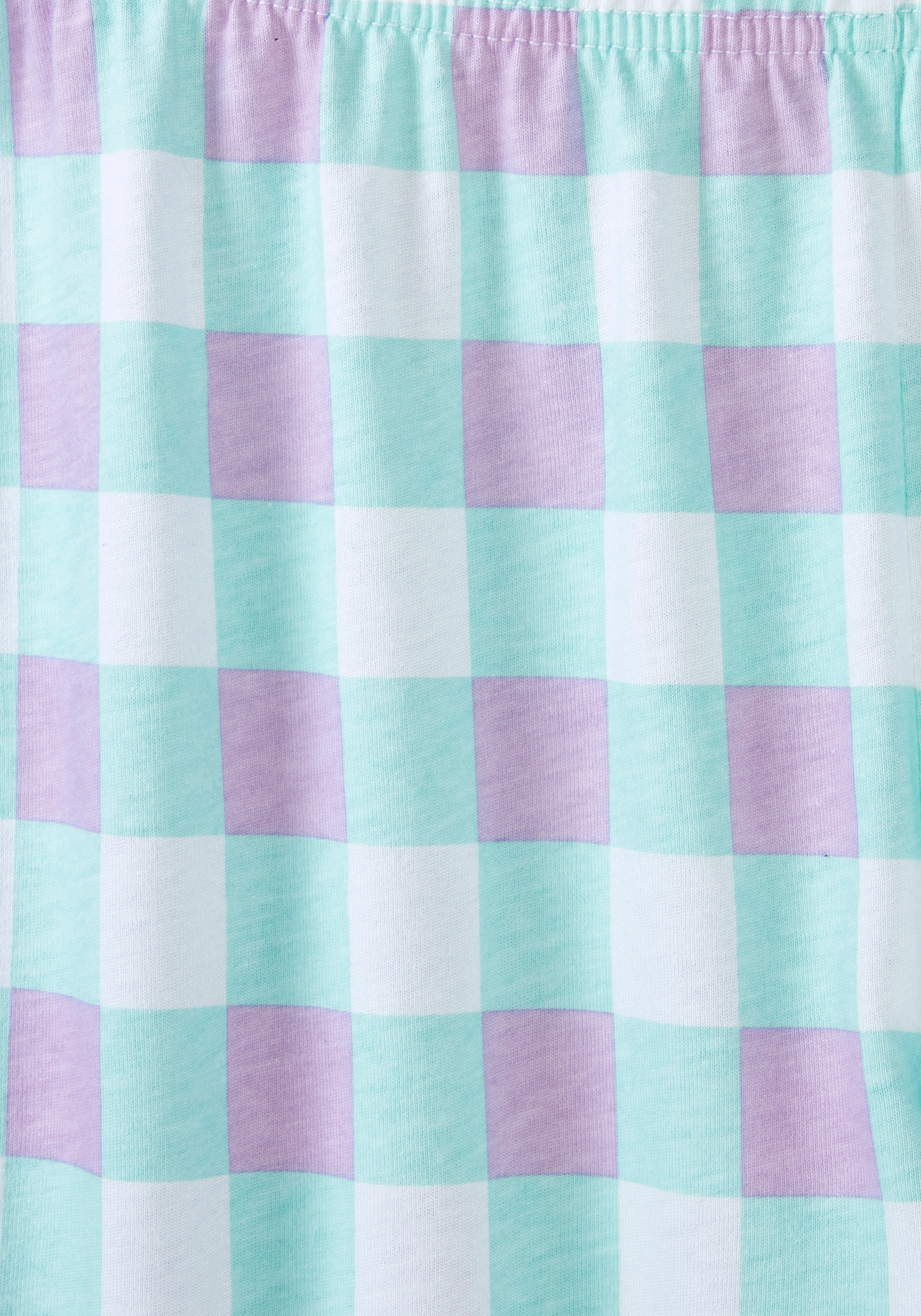 petite fleur by Lascana Pyjama »Schlafanzug« 1 pièce, 2 matière coton douce, motif à carreaux