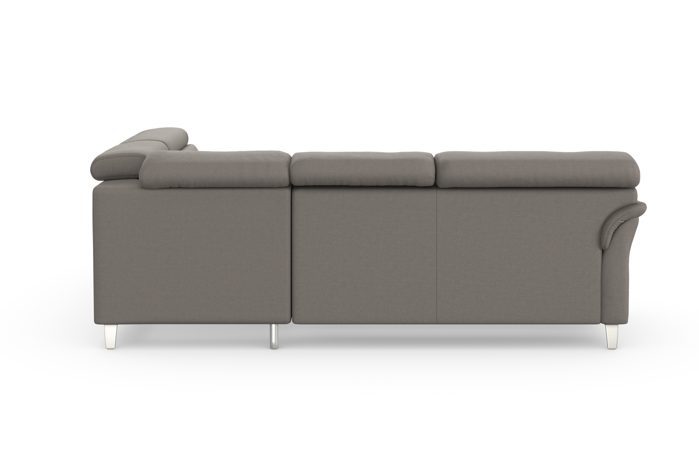 sit&more Ecksofa »Marano L-Form«, inklusive Kopfteilverstellung, wahlweise mit Bettfunktion, Bettkasten