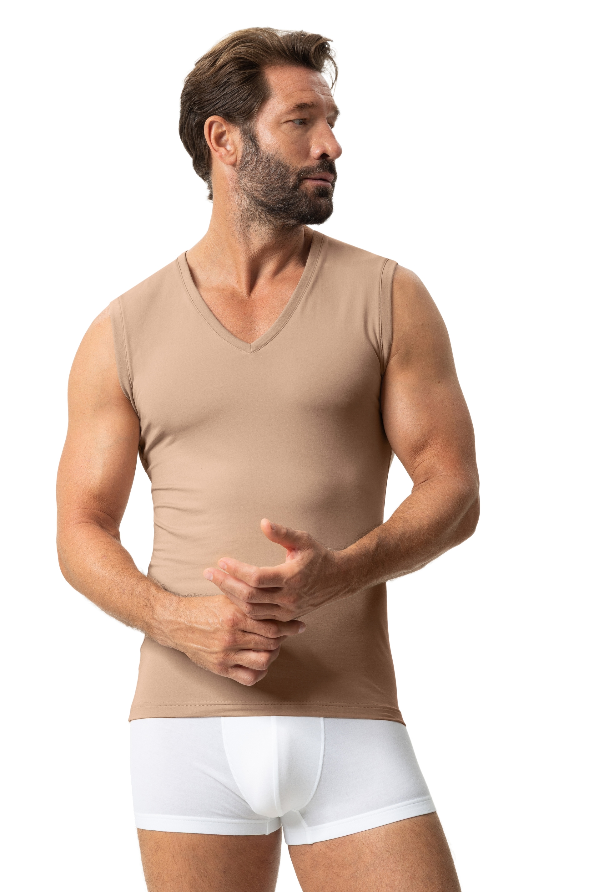Image of Mey Muscleshirt "Business Class Premium" mit V-Ausschnitt