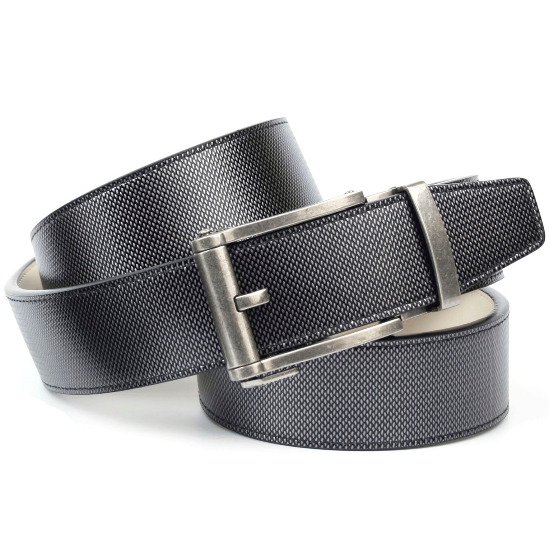 Image of Anthoni Crown Ledergürtel, Automatikgürtel in anthrazit bei Ackermann Versand Schweiz