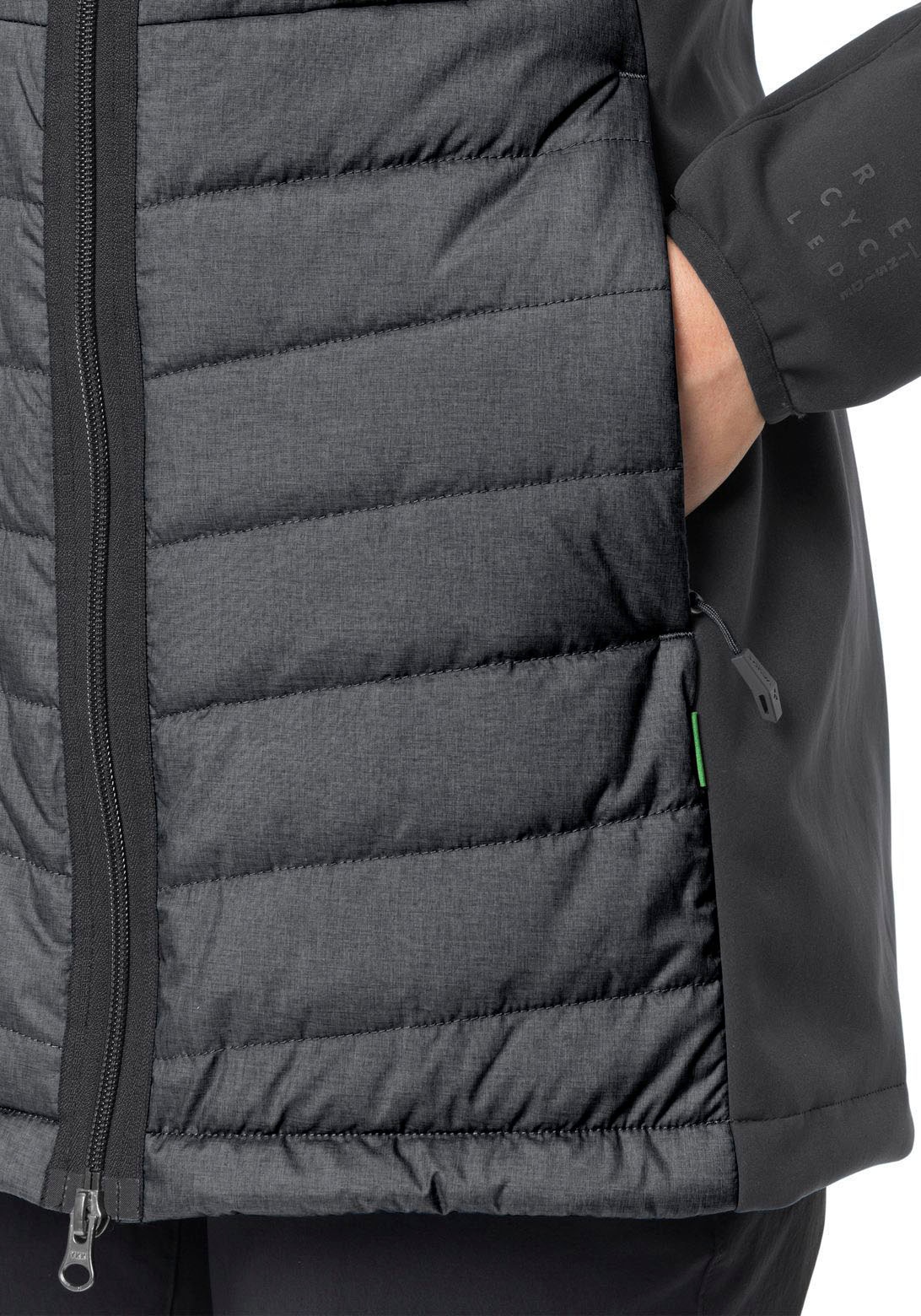 VAUDE Outdoorjacke, (1 St.), mit Kapuze
