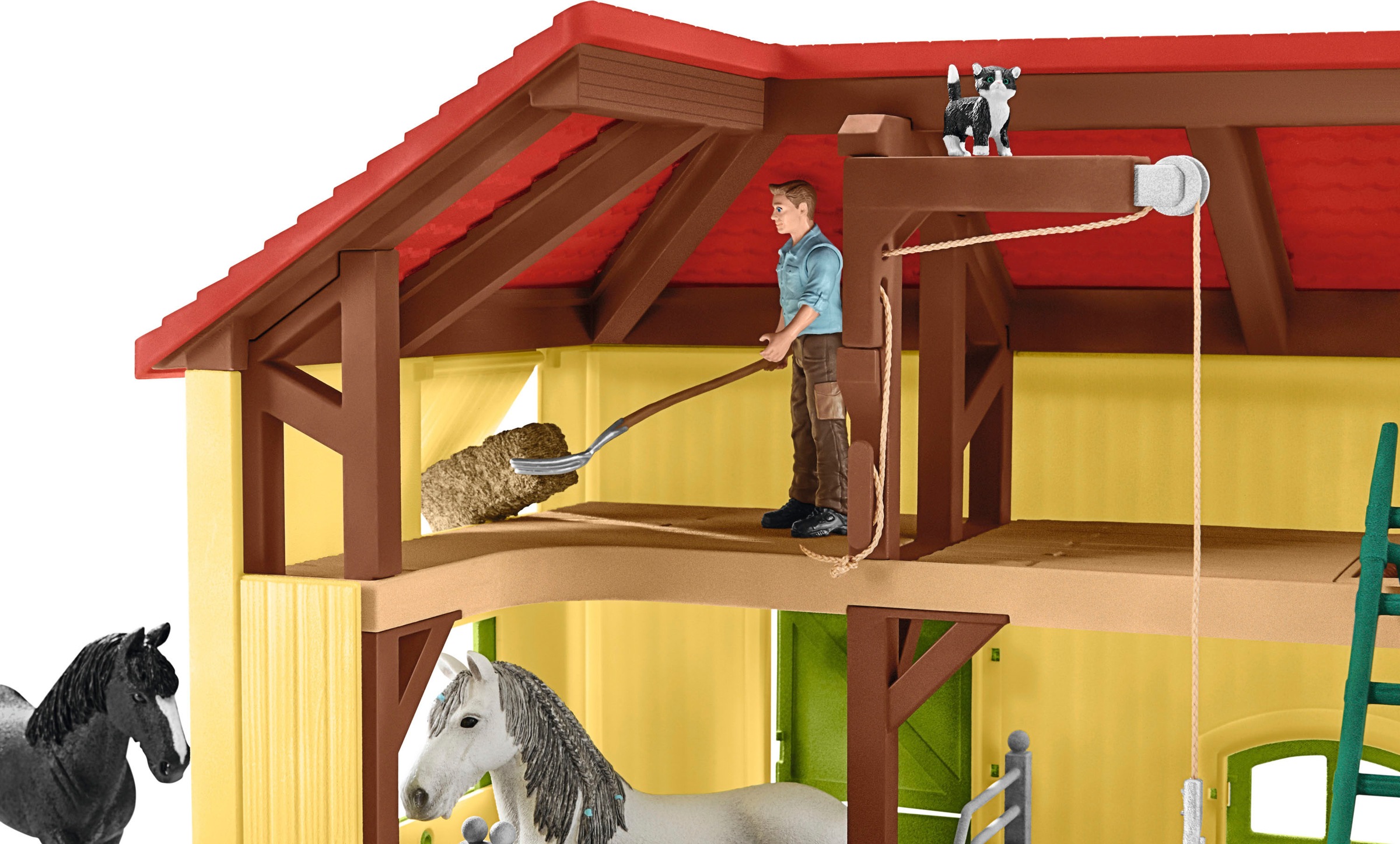 Schleich® Monde de jeu »FARM WORLD, Pferdestall (42485)«