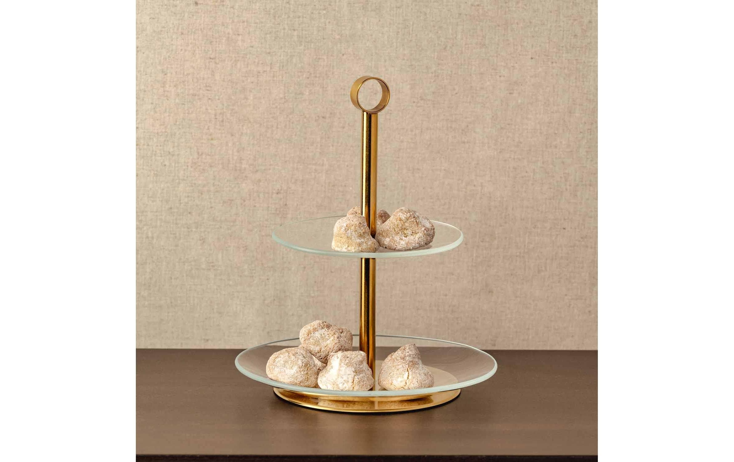 LEONARDO Etagere »Etagere Cena 2-teilig, 35 cm« 2-stöckige Etagere