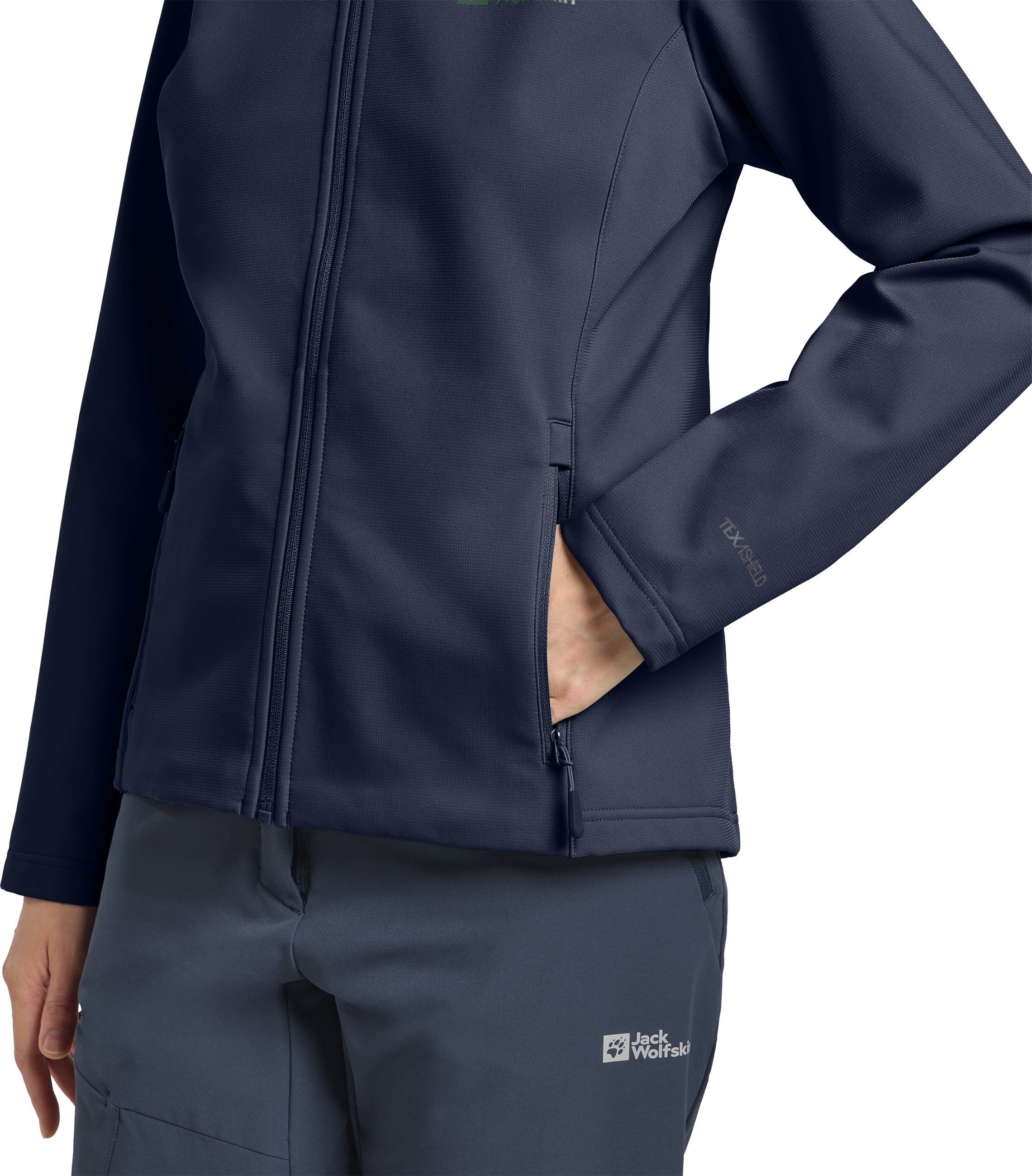 Jack Wolfskin Funktionsjacke »BORNBERG HOODY W«, mit Kapuze