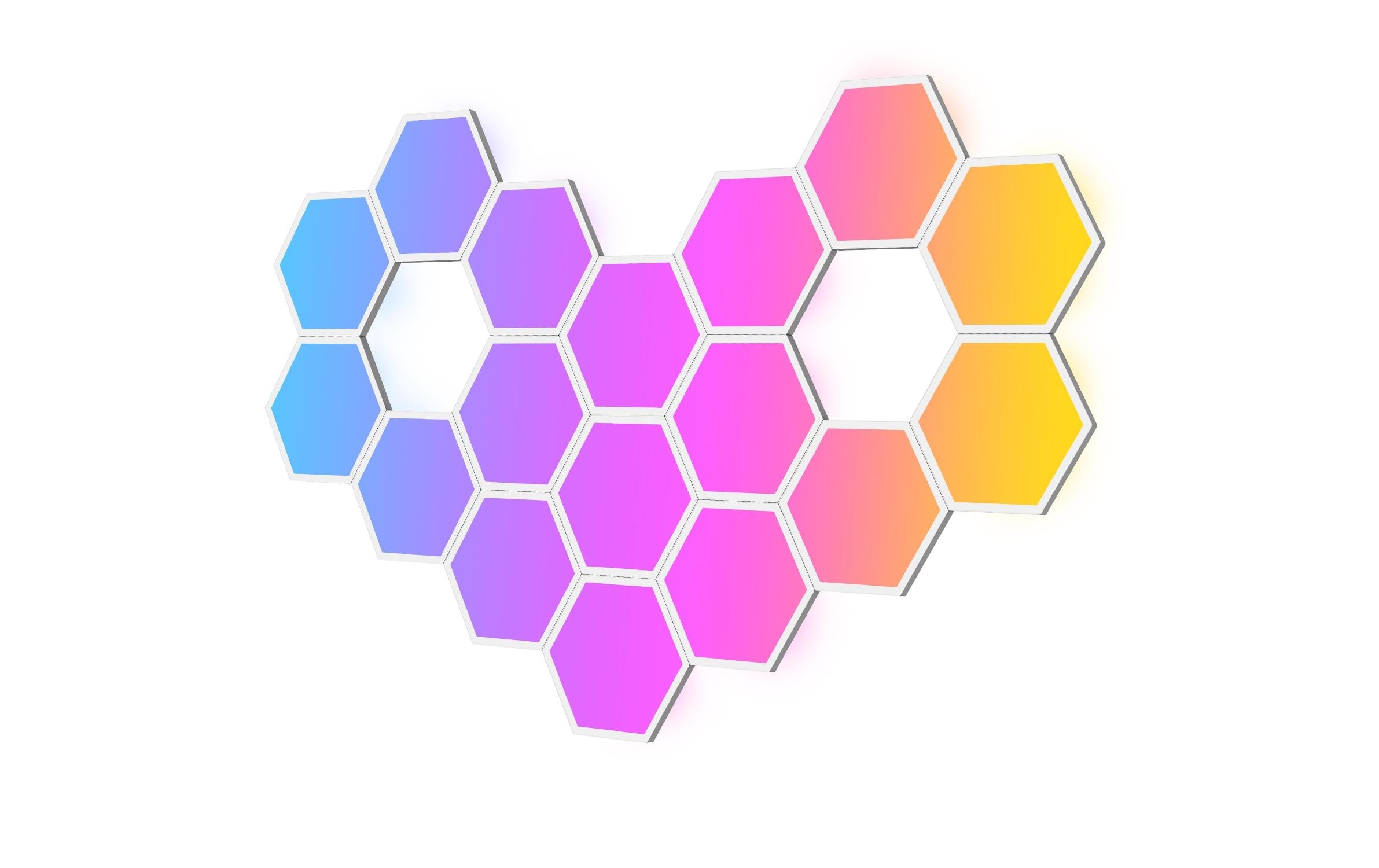 Pendelleuchte »Govee Glide Hexa, 10er«