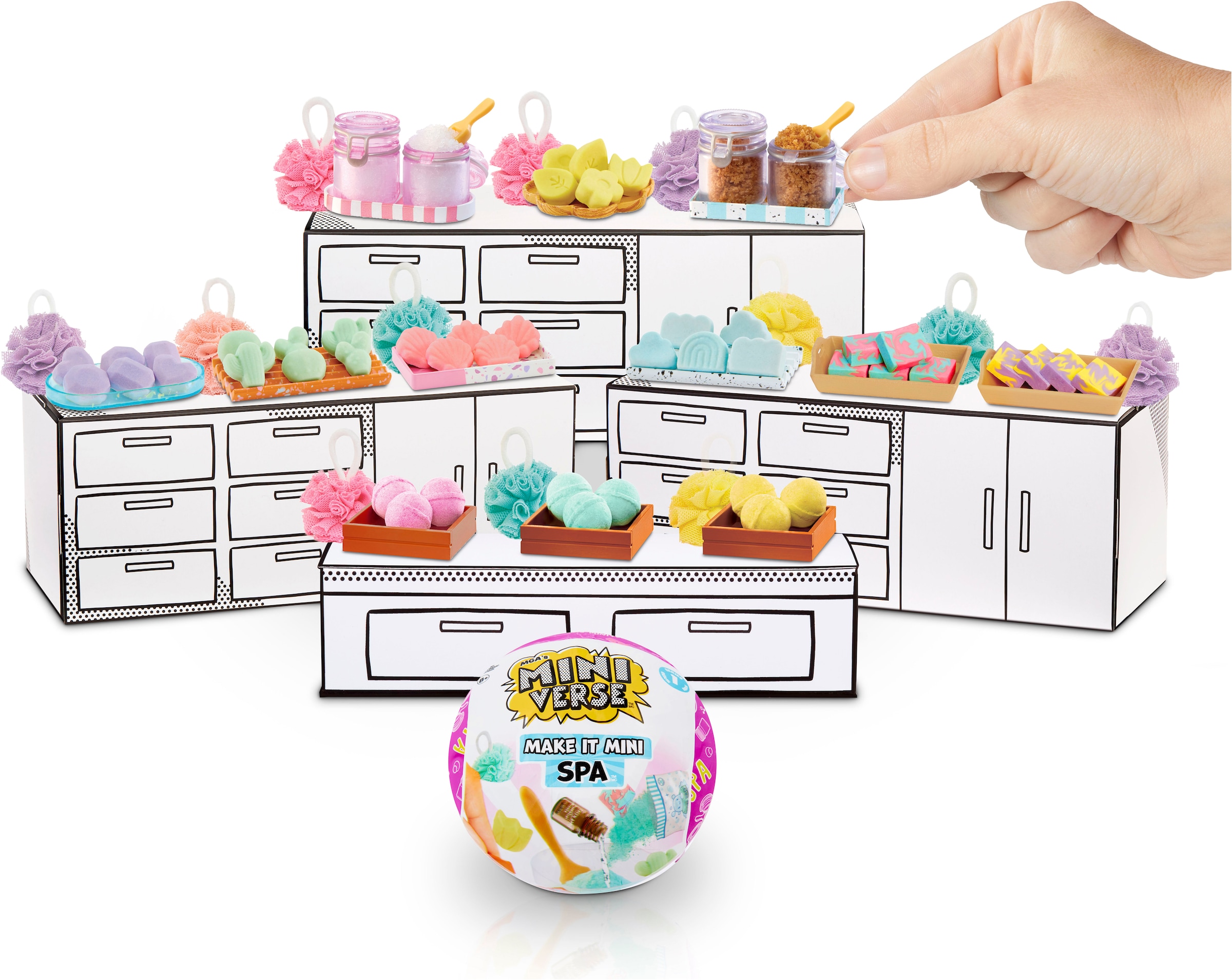 MGA ENTERTAINMENT Kreativset »MGA's Miniverse - Make It Mini Spa«