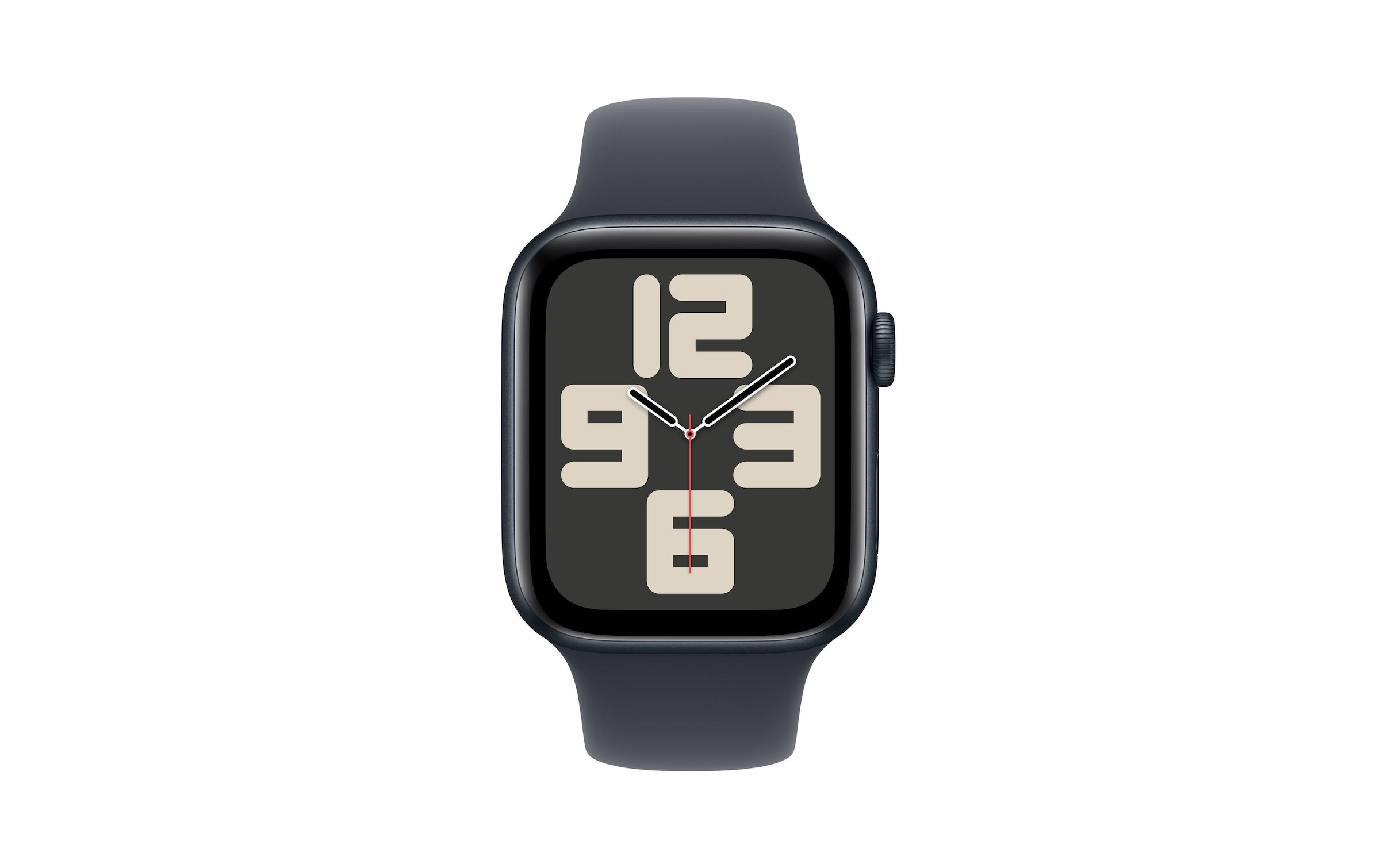 Apple Watch SE (2024), 44 mm, GPS, Sport Band M/L, Mitternacht