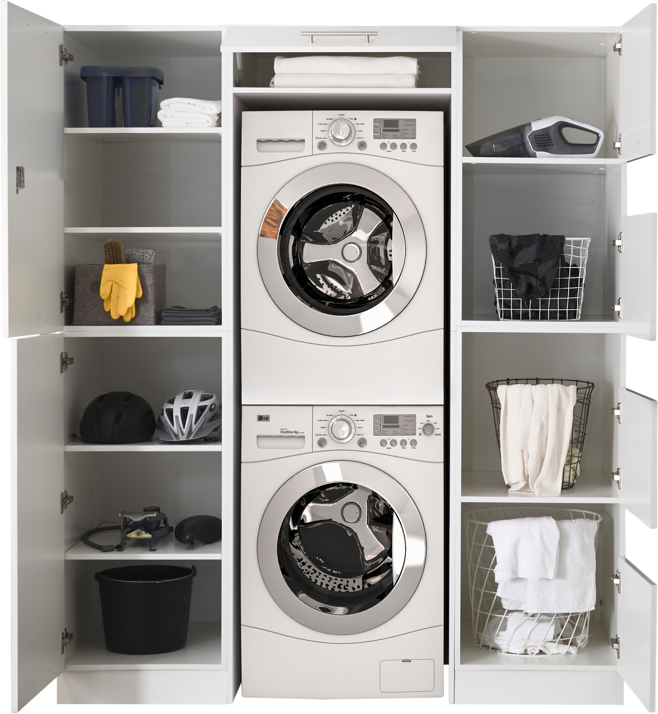 RESPEKTA Mehrzweckschrank-Set »Clara-Set 10« Schrankelemente einzeln erhältlich, 3 Stk. tlg.