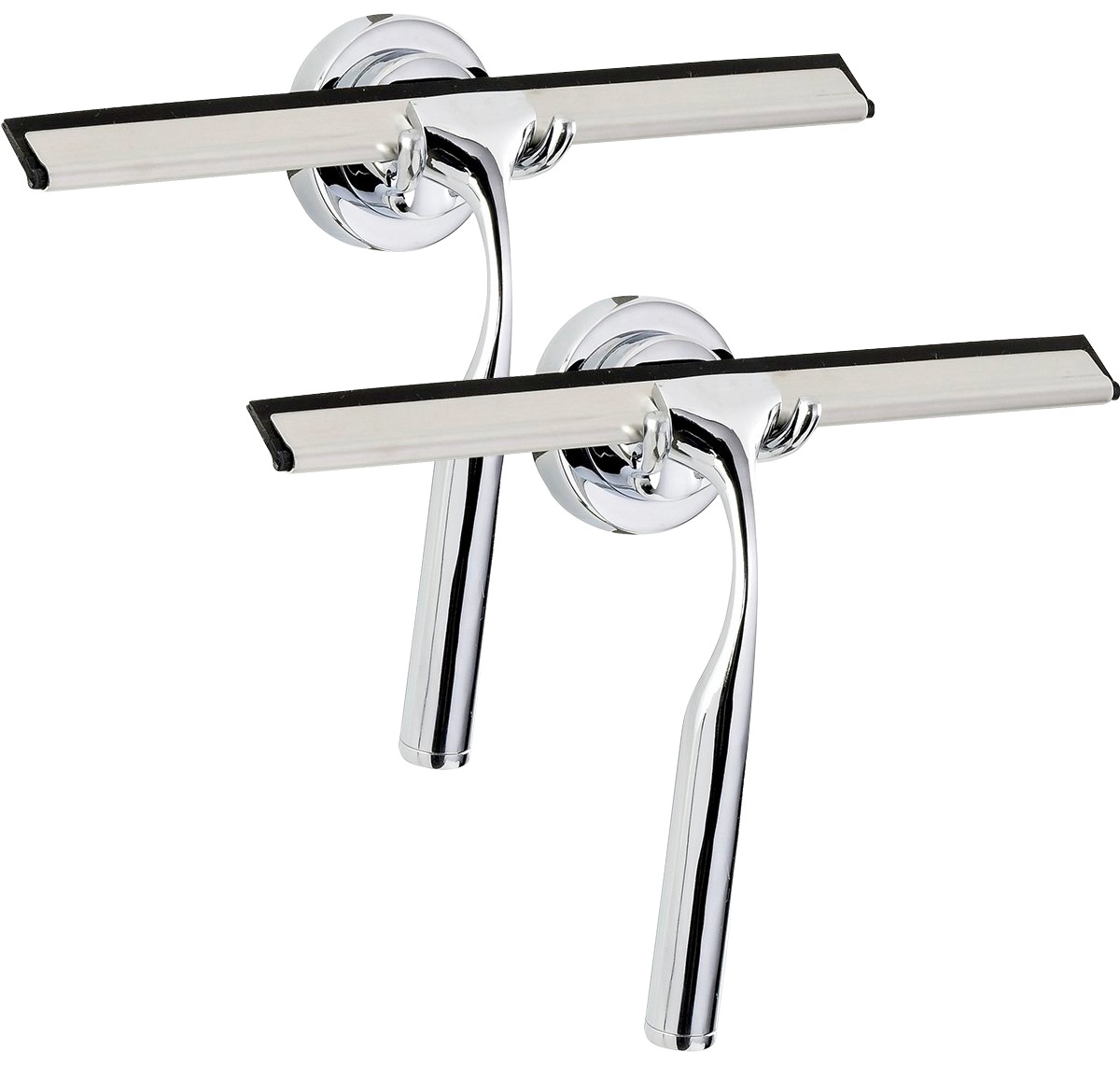 Image of WENKO Duschabzieher »Terni«, (2 St.), Badezimmerwischer bei Ackermann Versand Schweiz