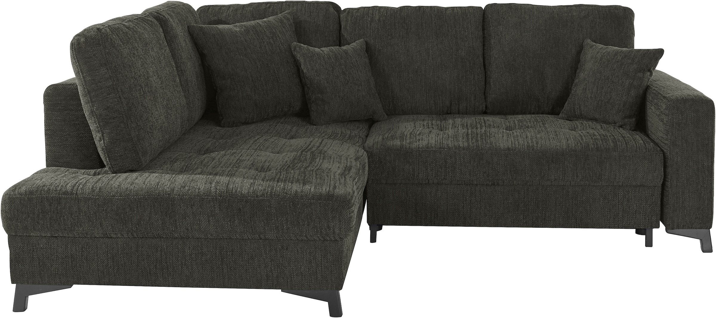 Image of INOSIGN Ecksofa »Inanna«, Ecksofa, wahlweise mit Bettfunktion und Bettkasten und RGB-Beleuchtung, auch in Aqua Clean-Bezug bei Ackermann Versand Schweiz