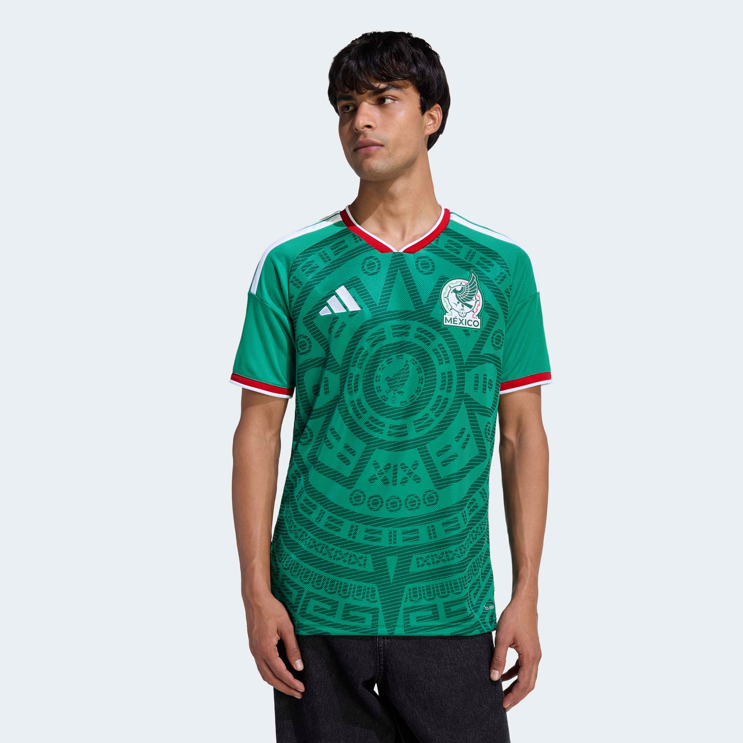 Image of adidas Performance Fussballtrikot "MEXIKO 26 HEIMTRIKOT" mit Climacool Technologie, atmungsaktiv, schnell trocknend