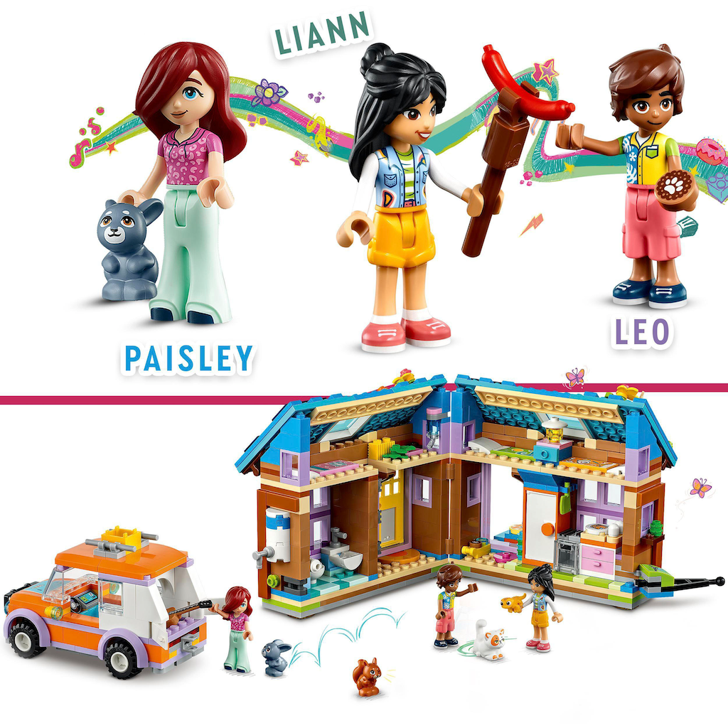 LEGO® Konstruktionsspielsteine »Mobiles Haus (41735), LEGO® Friends«, (785 St.)