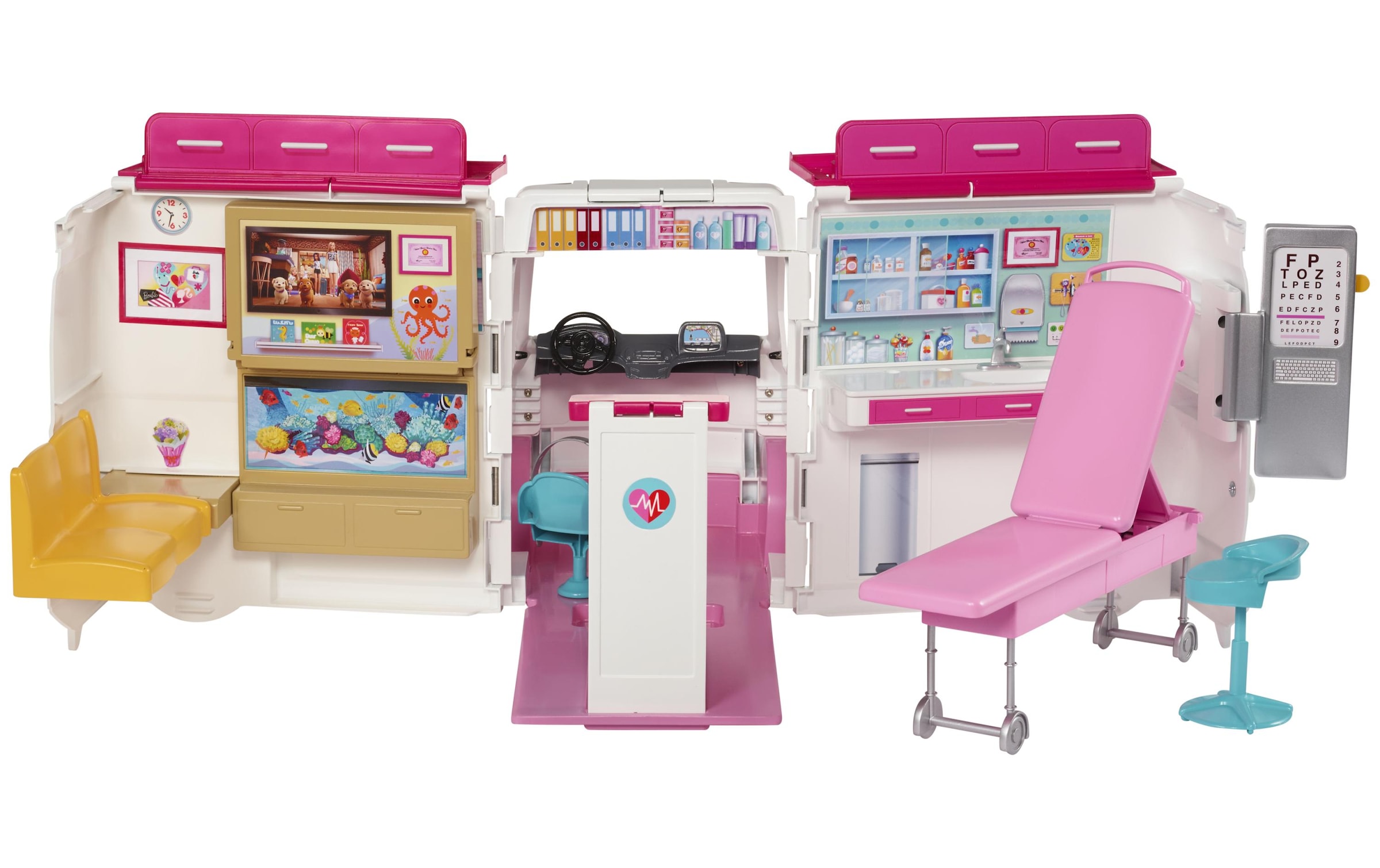 Barbie Spielwelt »Krankenwagen mit Licht und Geräuschen«