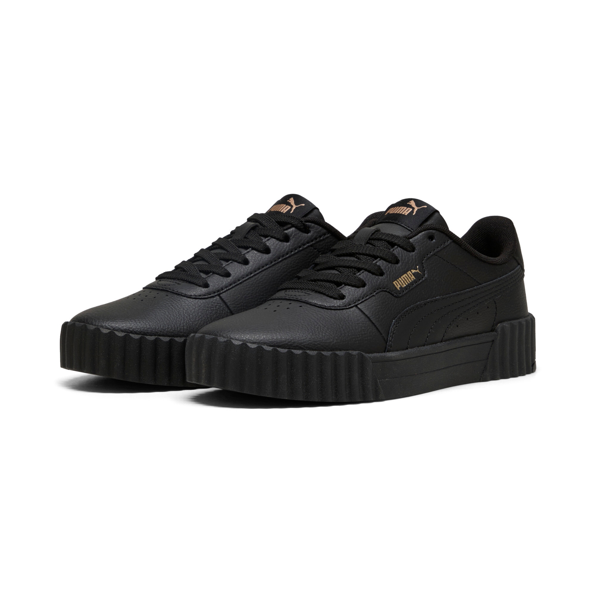 Image of PUMA Sneaker "CARINA 30" für sportliche Looks, aus Leder, mit weichem Textilfutter