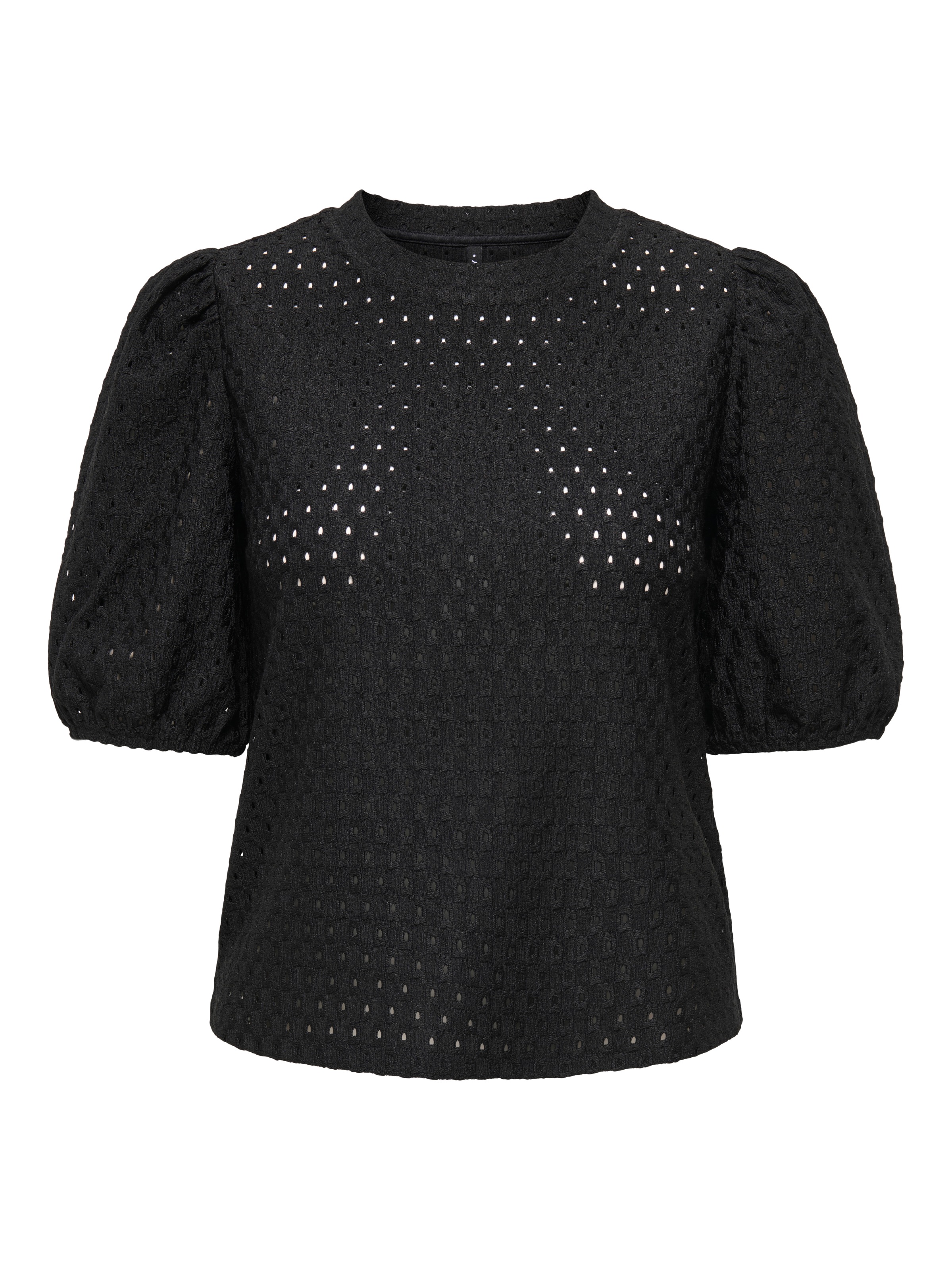ONLY Kurzarmshirt »ONLELISA S/S O-NECK TOP BOX JRS«
