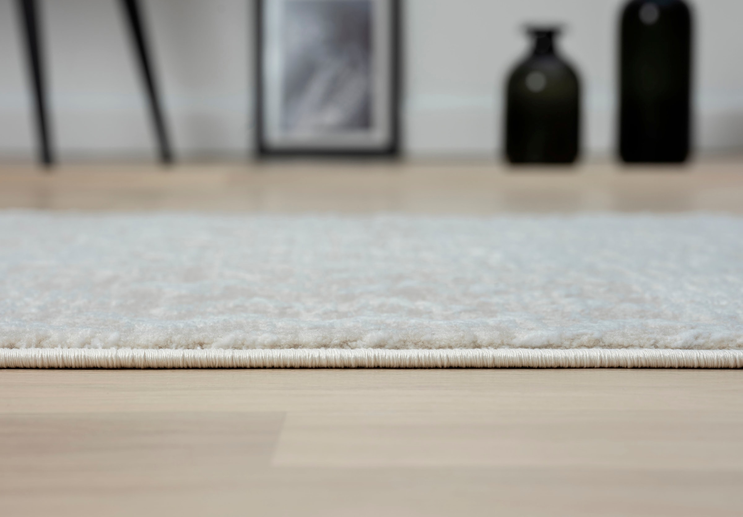 Myflair Möbel & Accessoires Teppich »My Type 2, LAGERRÄUMUNG!« rechteckig 10 mm Höhe Kurzflor, Ethno-Style, besonders weich durch Microfaser, mit Fransen