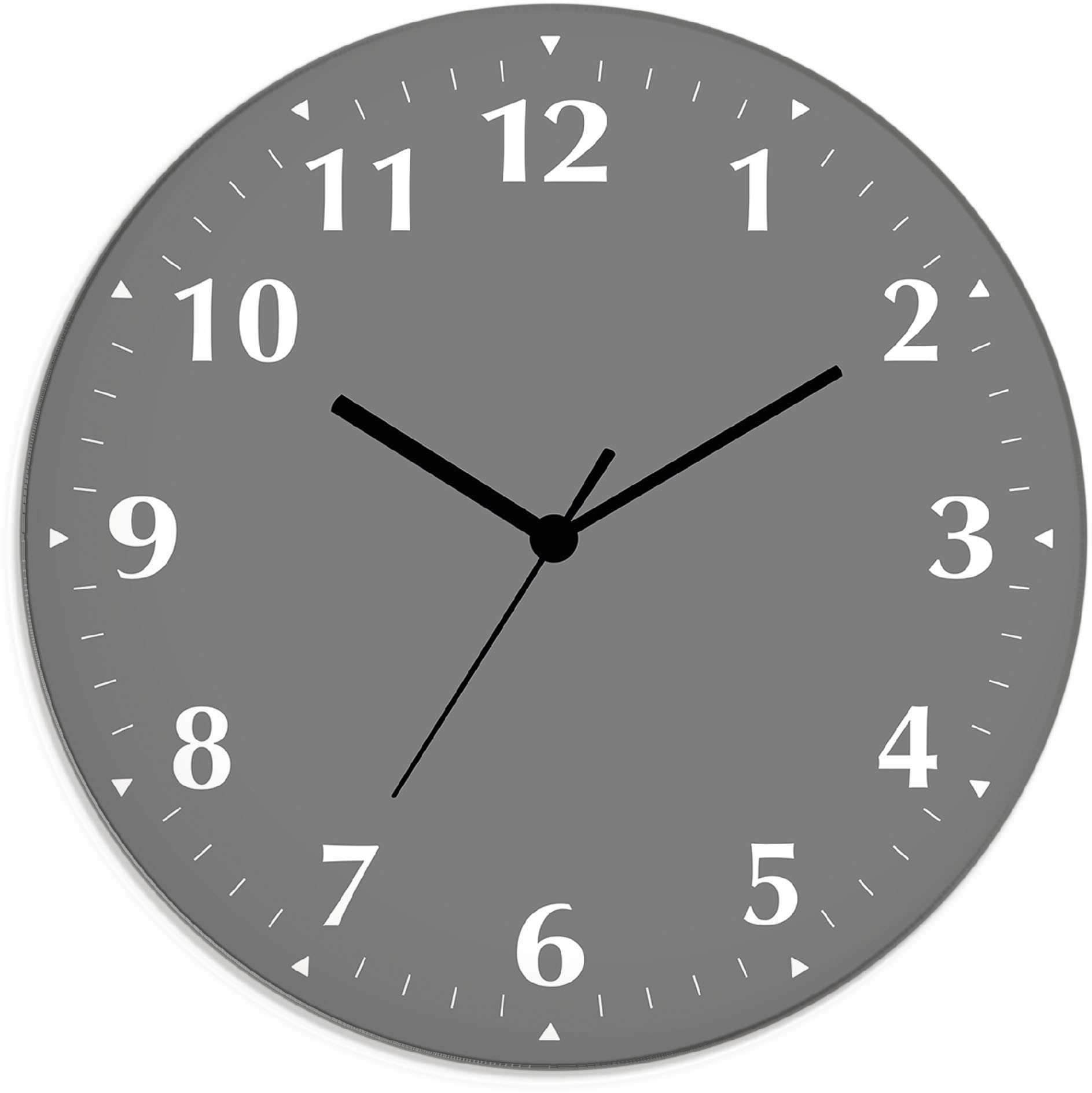 Artland Wanduhr »Trendfarben«, wahlweise mit Quarz- oder Funkuhrwerk, lautlos ohne Tickgeräusche