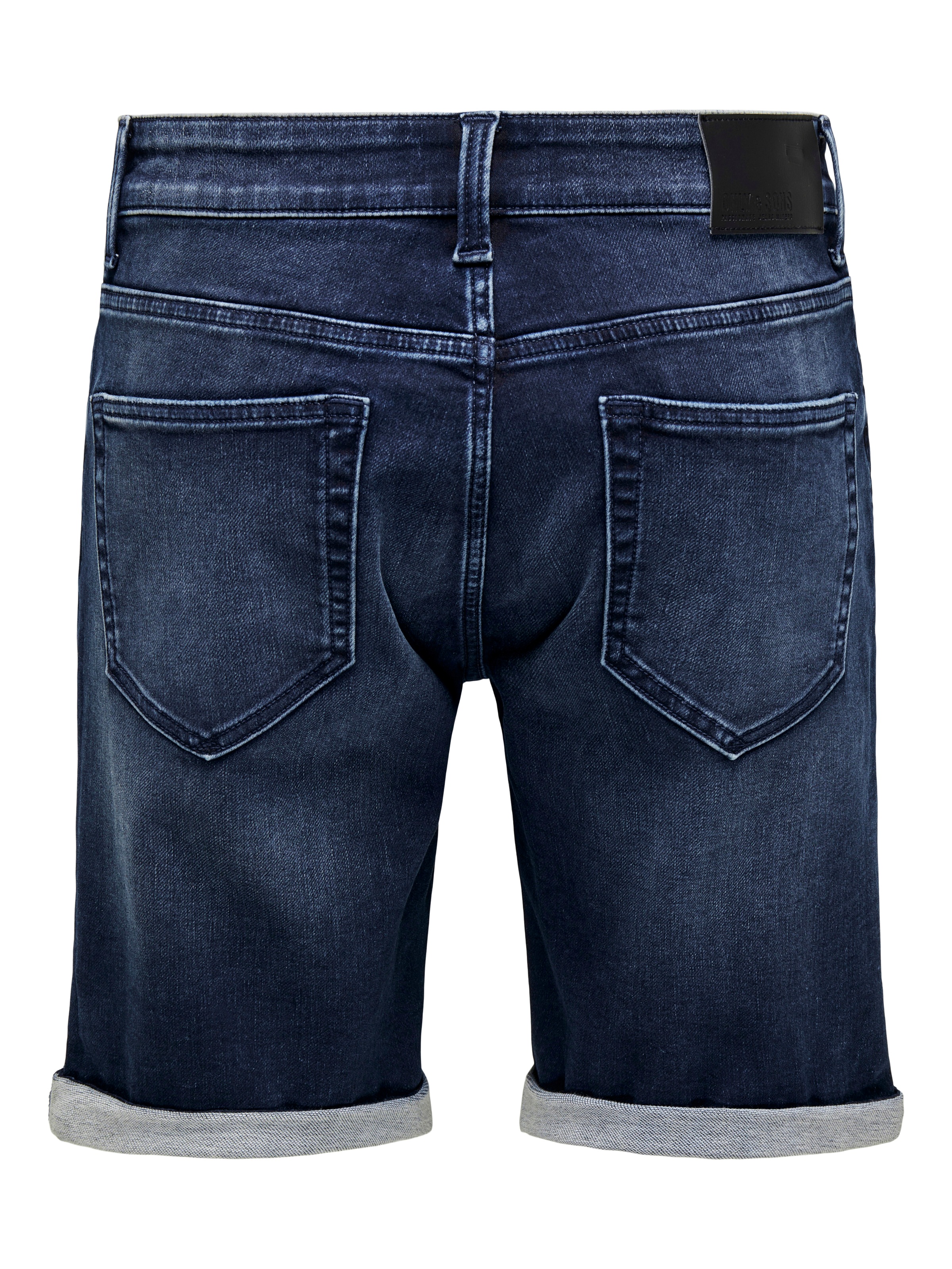 ONLY & SONS Jeansshorts »ONSPLY JOG DBD 0025 ANA DNM SHORTS NOOS« Baumwollmischung, regular fit